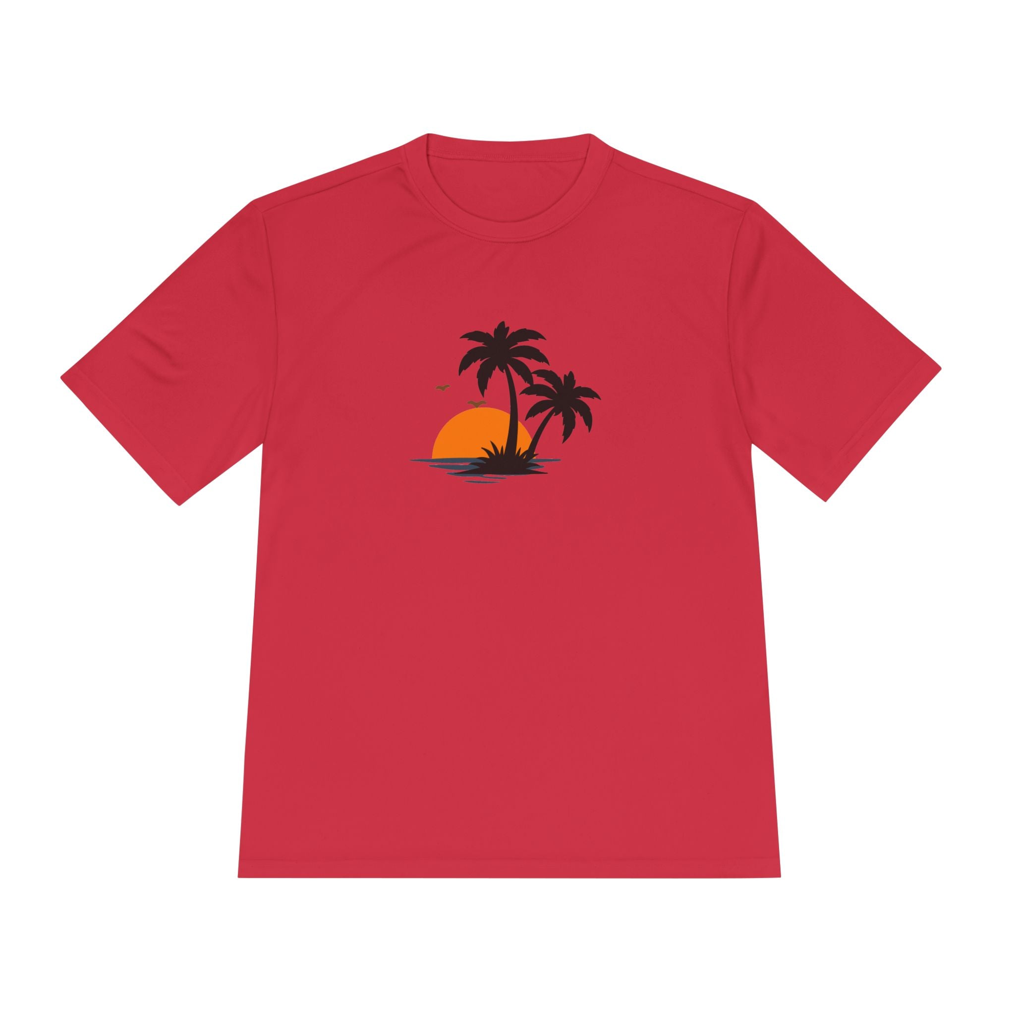 Summer Vibes Palm Tee — "Exploring Summer Vibes" Moisture-Wicking Shirt