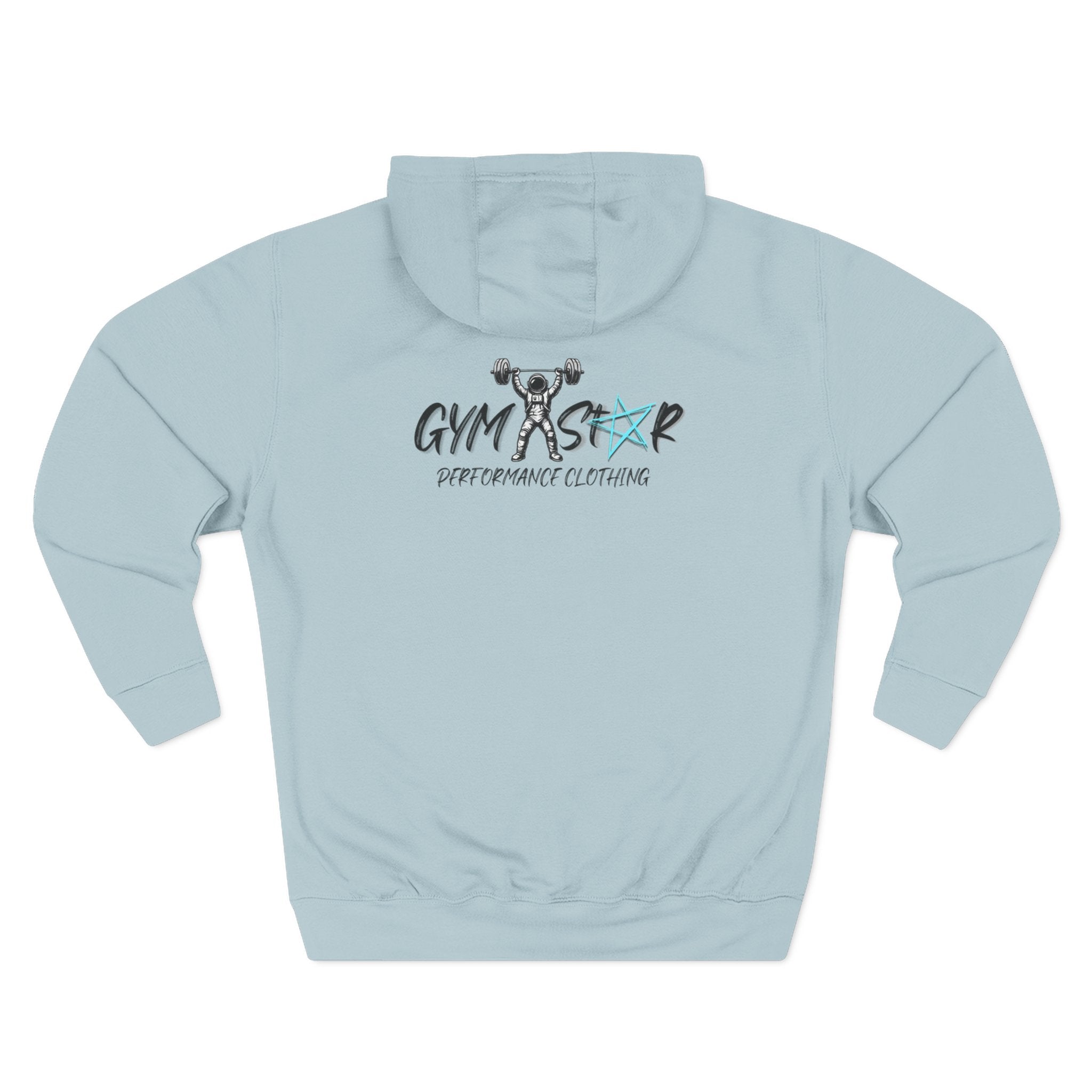 Gym Astronaut Weightlifting Hoodie — Fitness Space Weightlifter Pullover