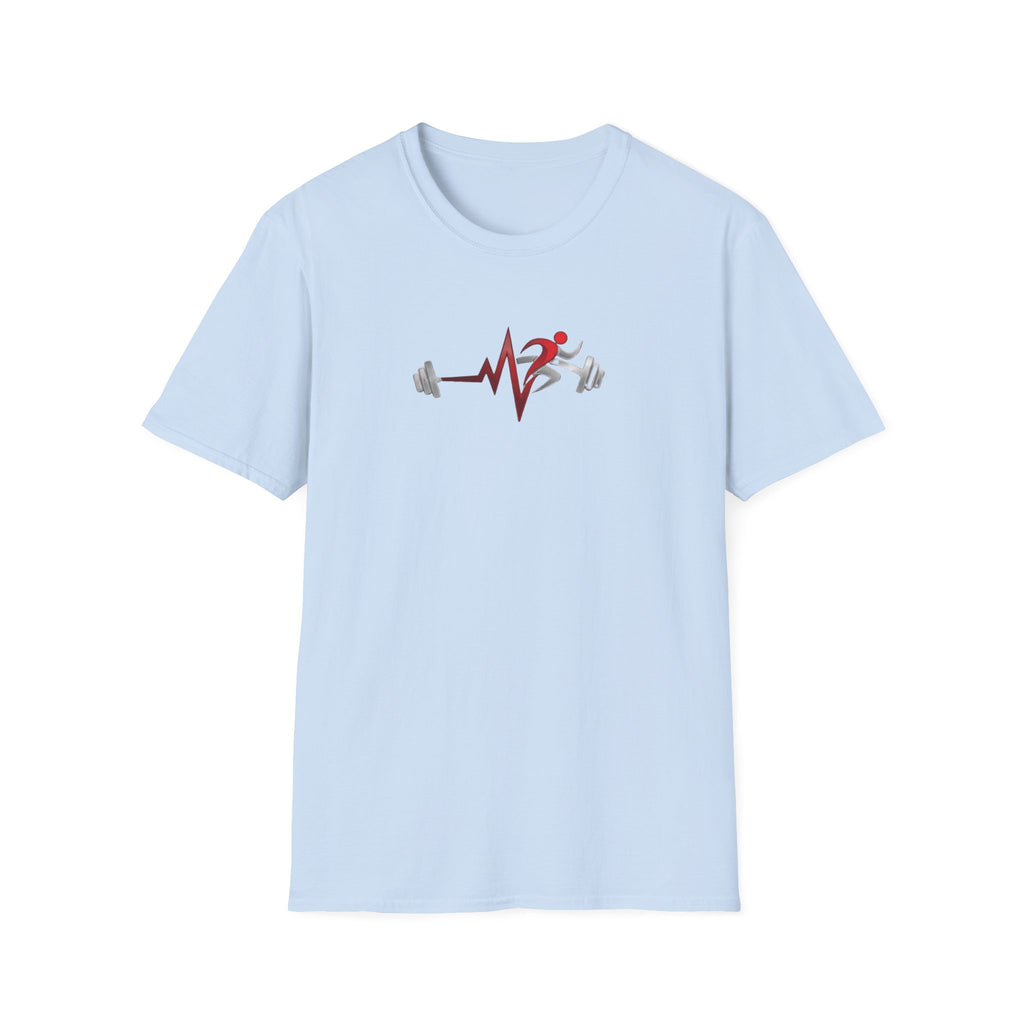 Camiseta Latido Fitness — Corredor & Barra Pulsación Gimnasio