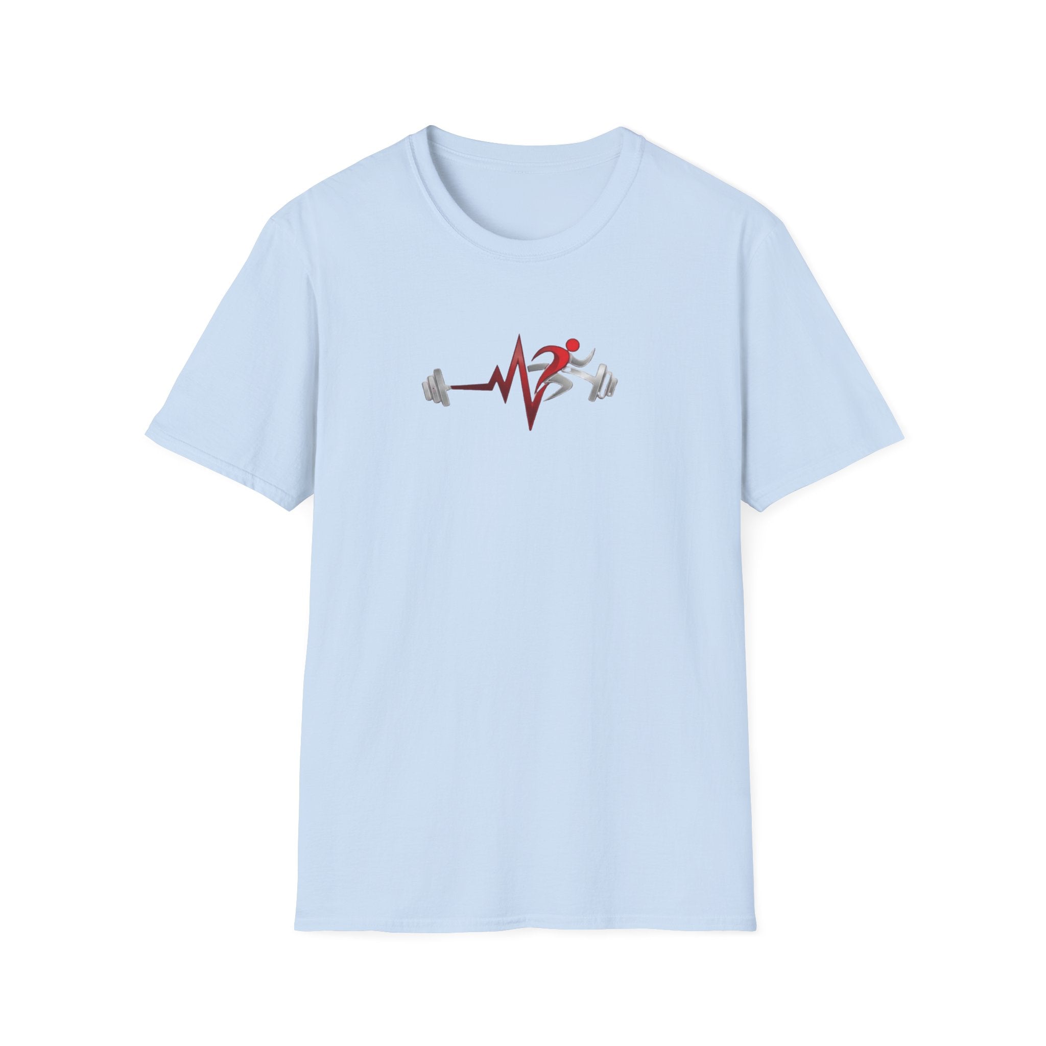Camiseta Latido Fitness — Corredor & Barra Pulsación Gimnasio