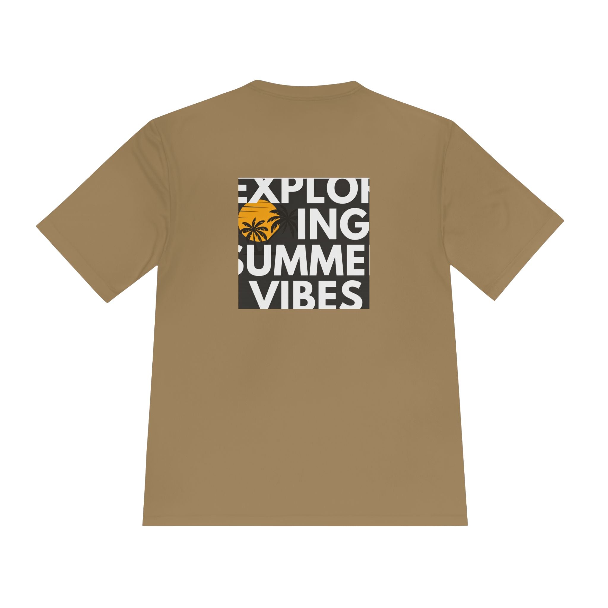 Summer Vibes Palm Tee — "Exploring Summer Vibes" Moisture-Wicking Shirt