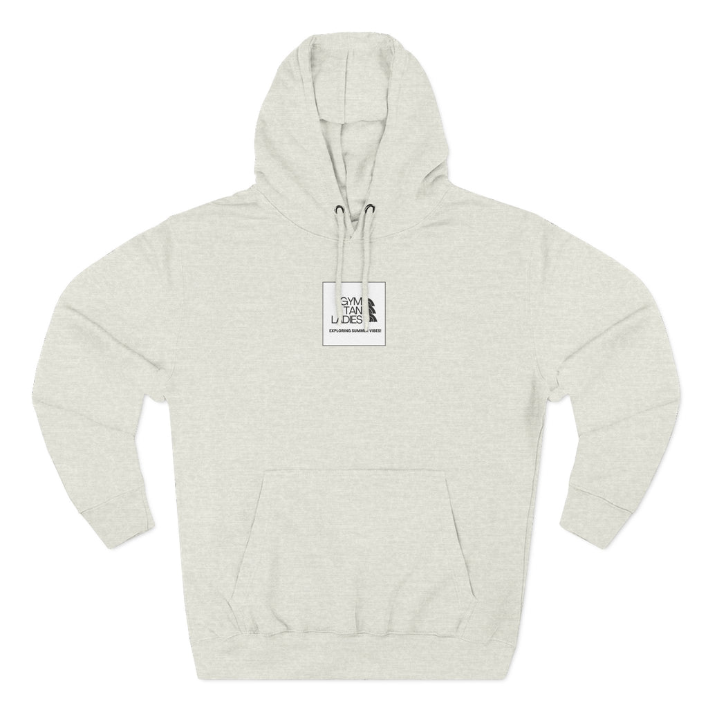Gym Tan Ladies Hoodie — 'Exploring Summer Vibes' Graphic Pullover