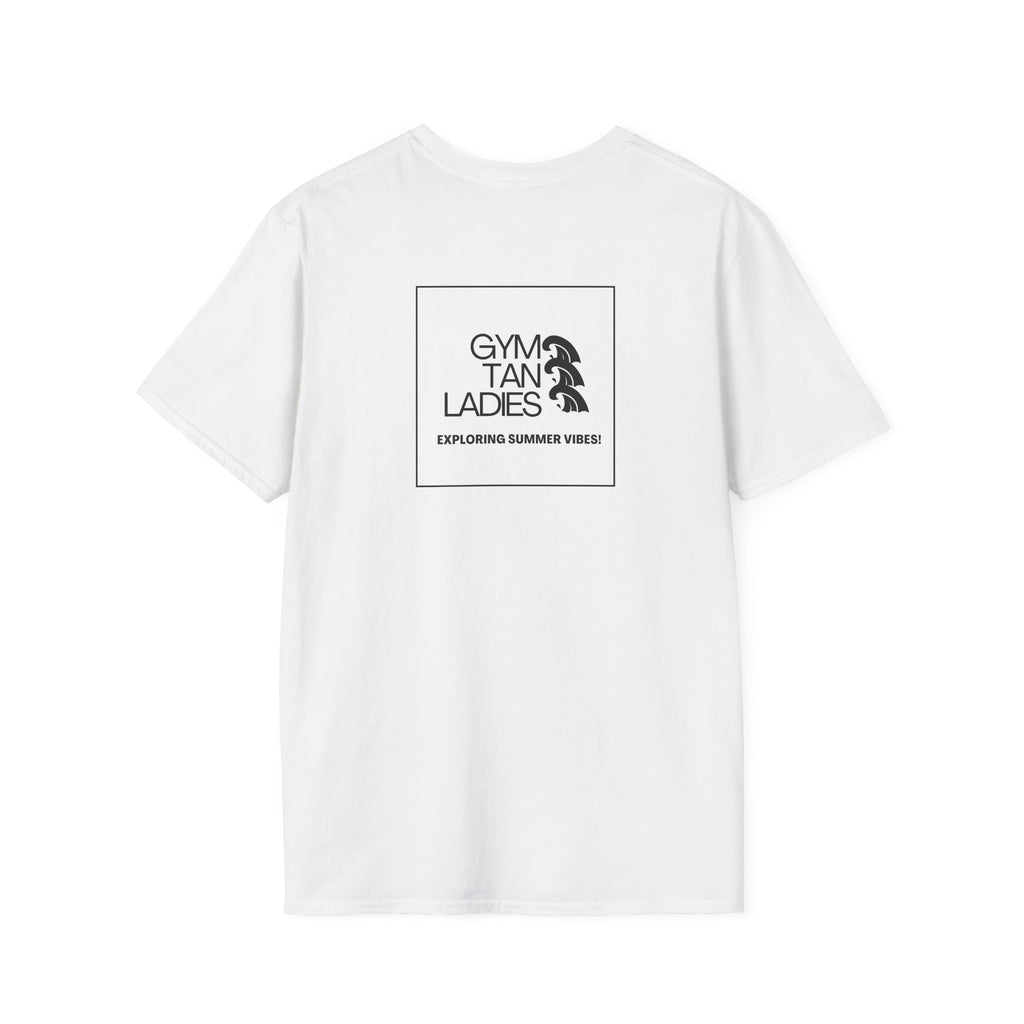 Womens Gym Tan T-Shirt Graphic Tee