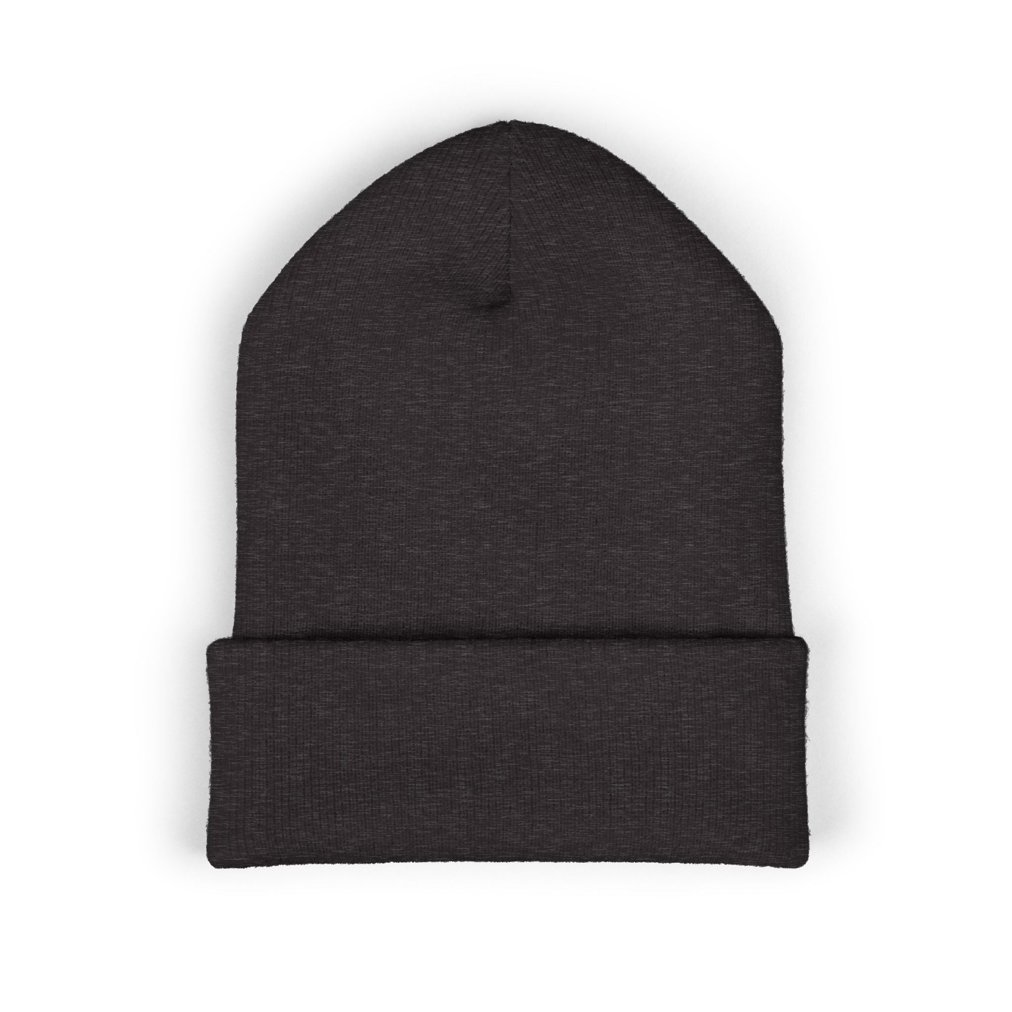 EMT Heartbeat Embroidered Beanie - Classic Cuffed Knit Hat for First Responders