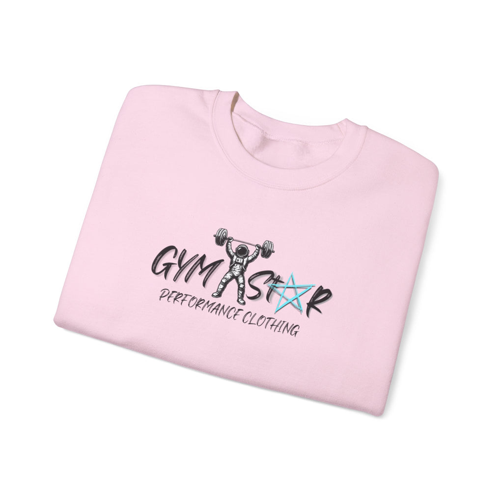 Gym Star Crewneck Sweatshirt – 'Gym Star Performance Clothing' Athletic Pullover