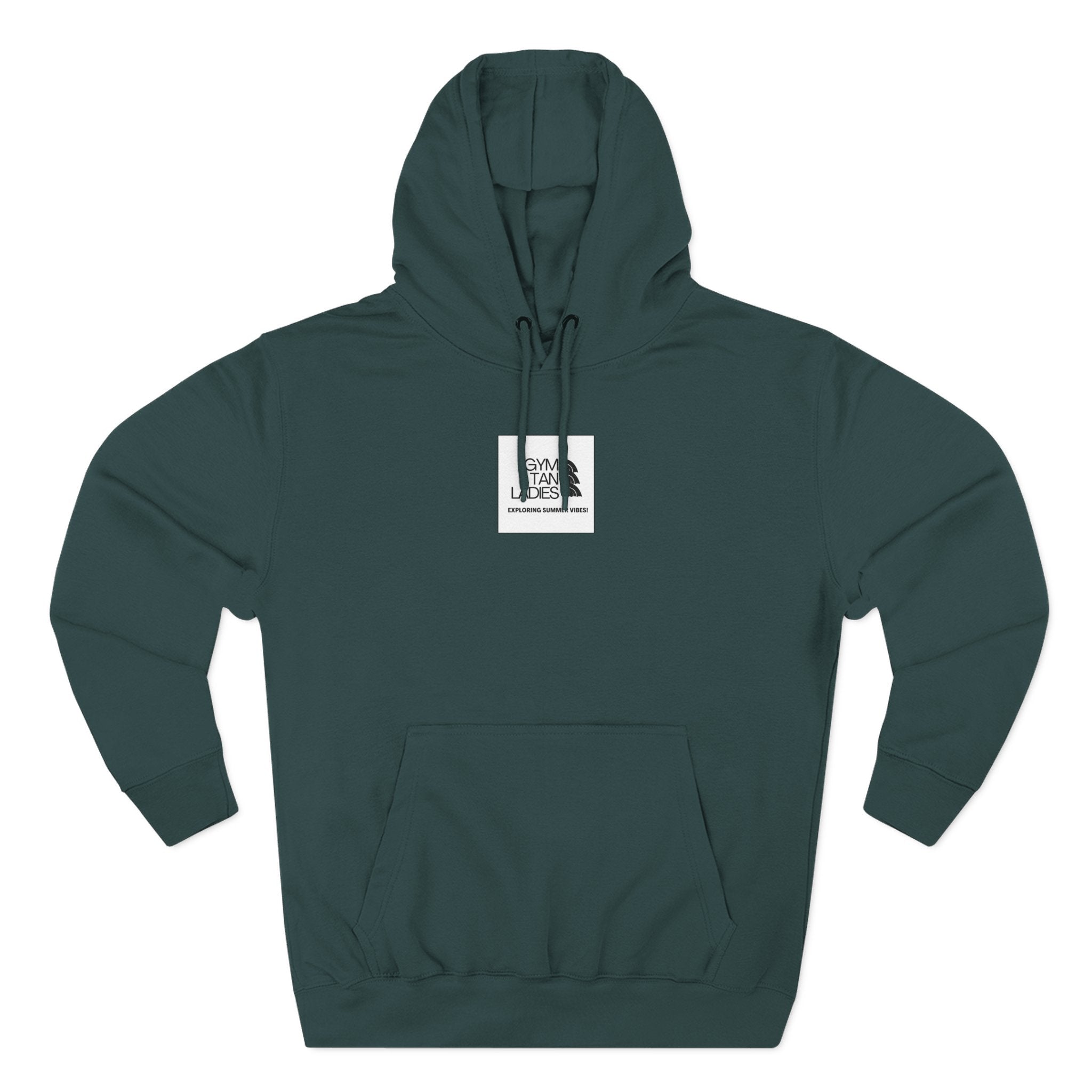 Gym Tan Ladies Hoodie — 'Exploring Summer Vibes' Graphic Pullover