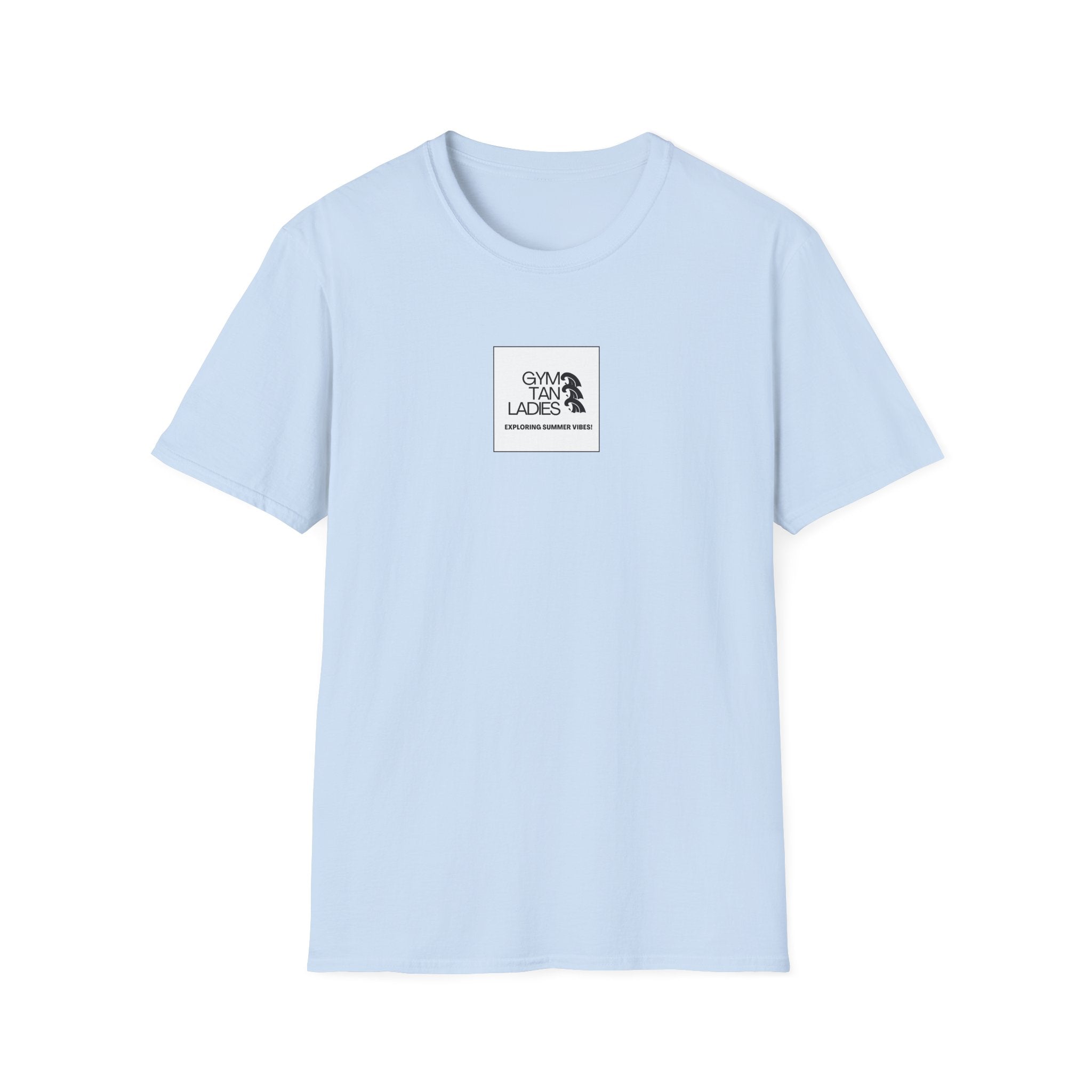 Womens Gym Tan T-Shirt Graphic Tee