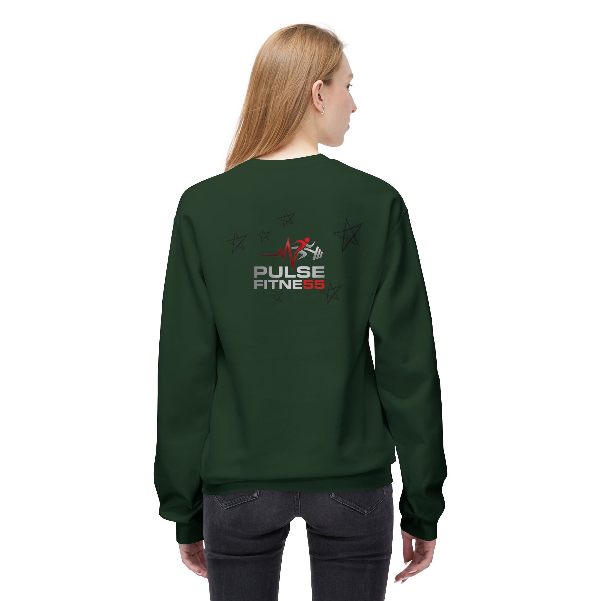 Sudadera de cuello redondo de vellón Softstyle de peso medio Performance