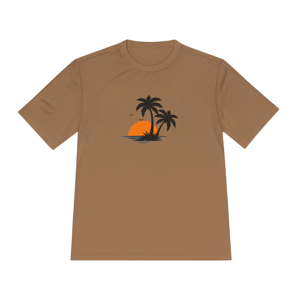 Summer Vibes Palm Tee — "Exploring Summer Vibes" Moisture-Wicking Shirt