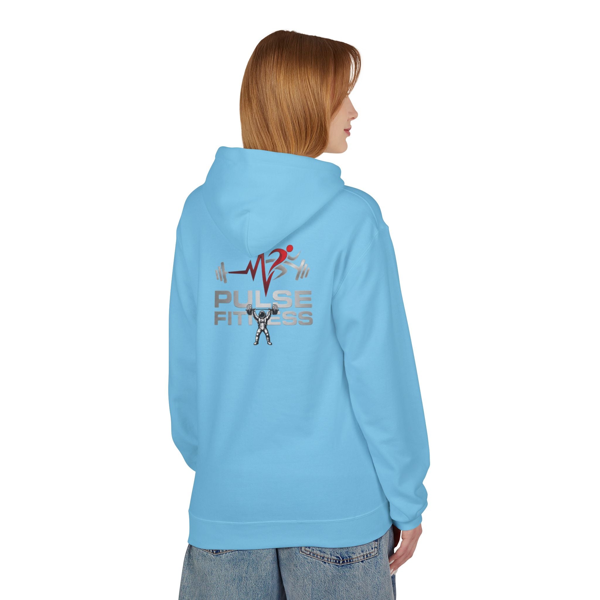 Pulse Fitness Hoodie — Weightlifting Gym Logo Sweatshirt