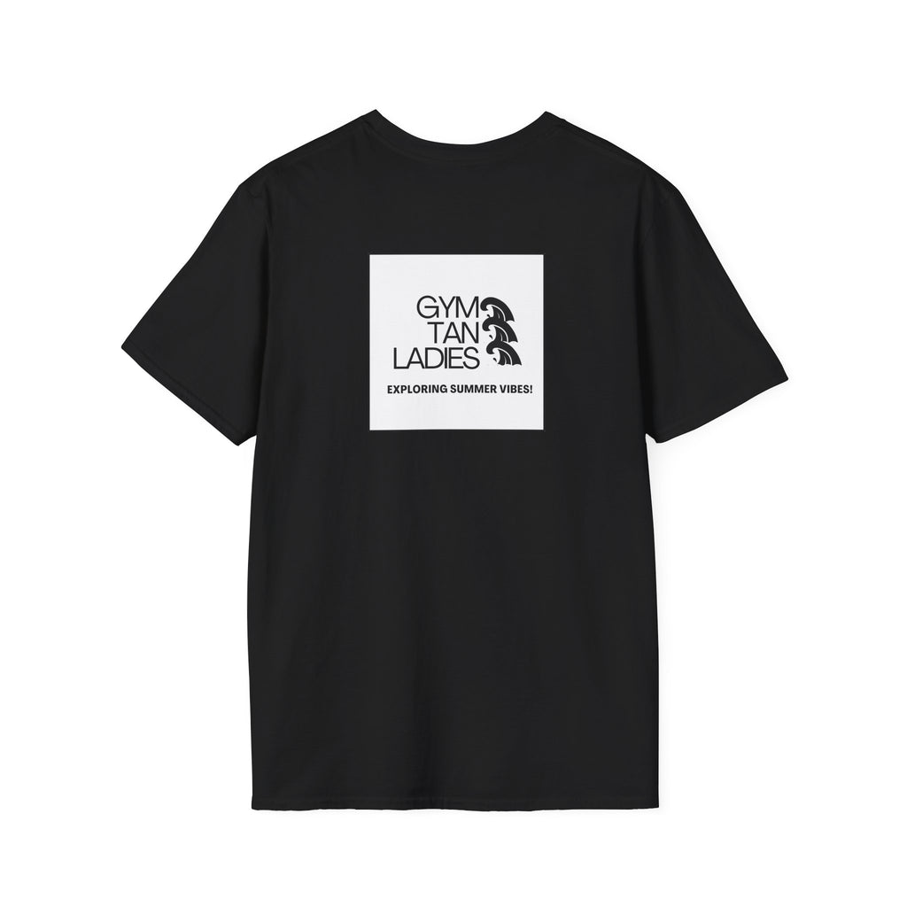 Womens Gym Tan T-Shirt Graphic Tee