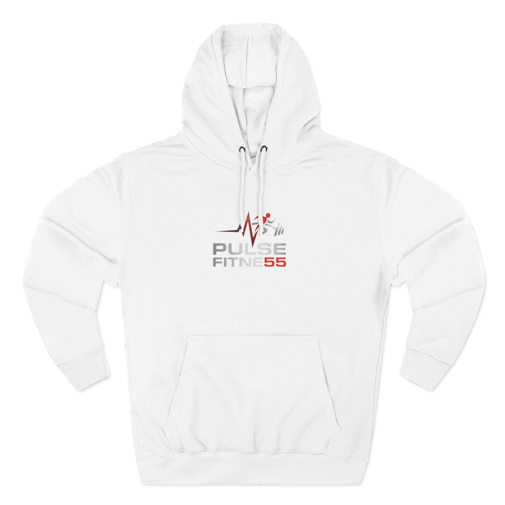Sudadera con capucha Pulse Fitness 55 - Sudadera polar con logo de gimnasio