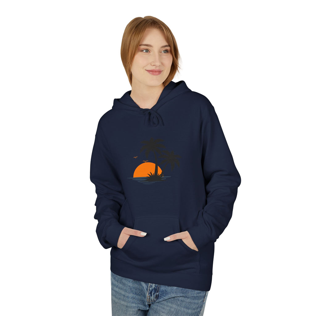 Mens Midweight Softstyle Fleece Hoodie