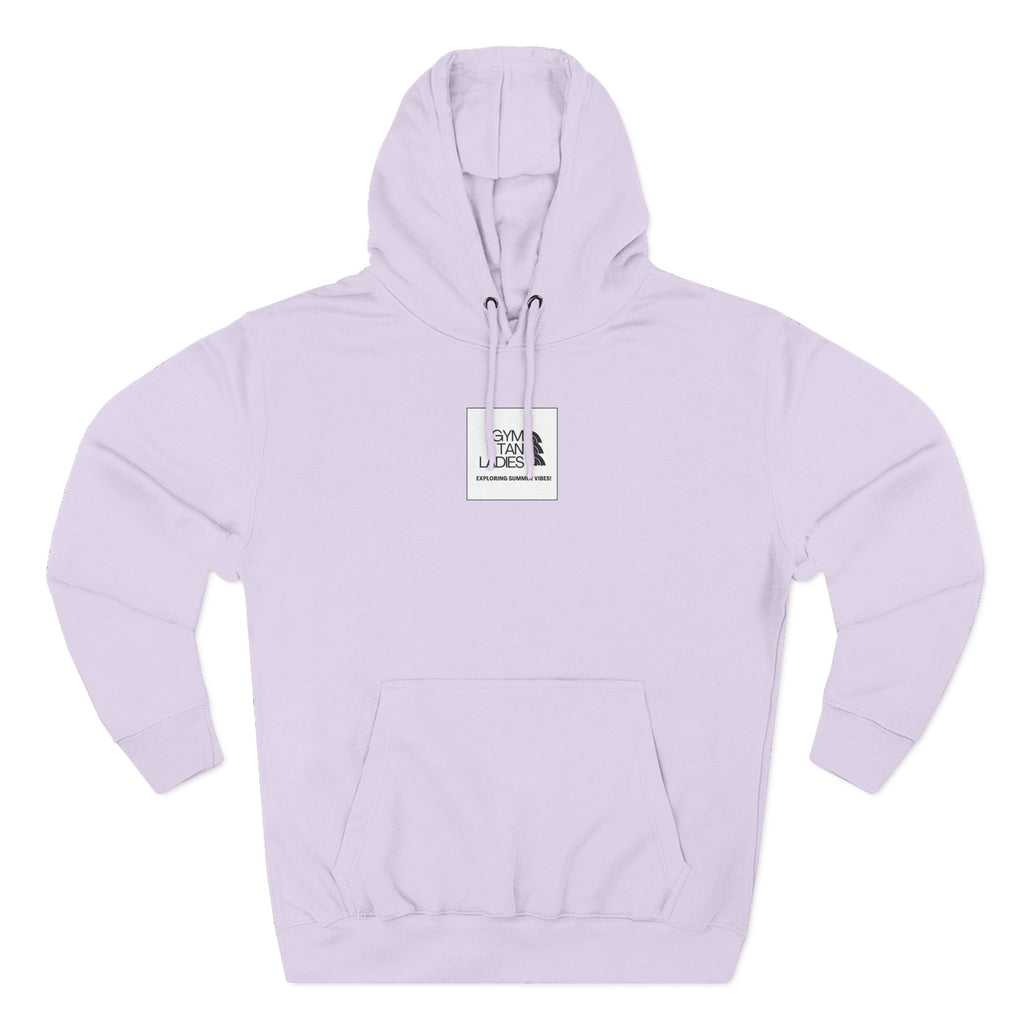 Gym Tan Ladies Hoodie — 'Exploring Summer Vibes' Graphic Pullover