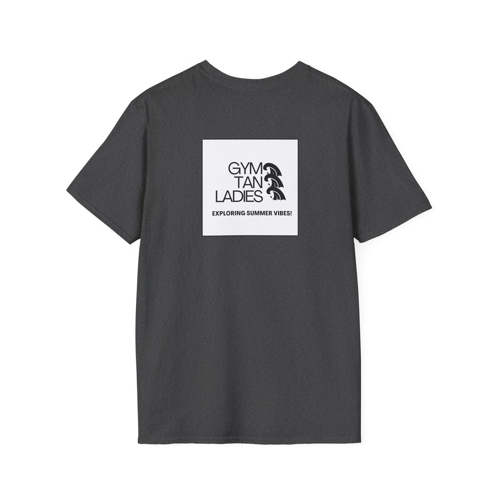 Womens Gym Tan T-Shirt Graphic Tee