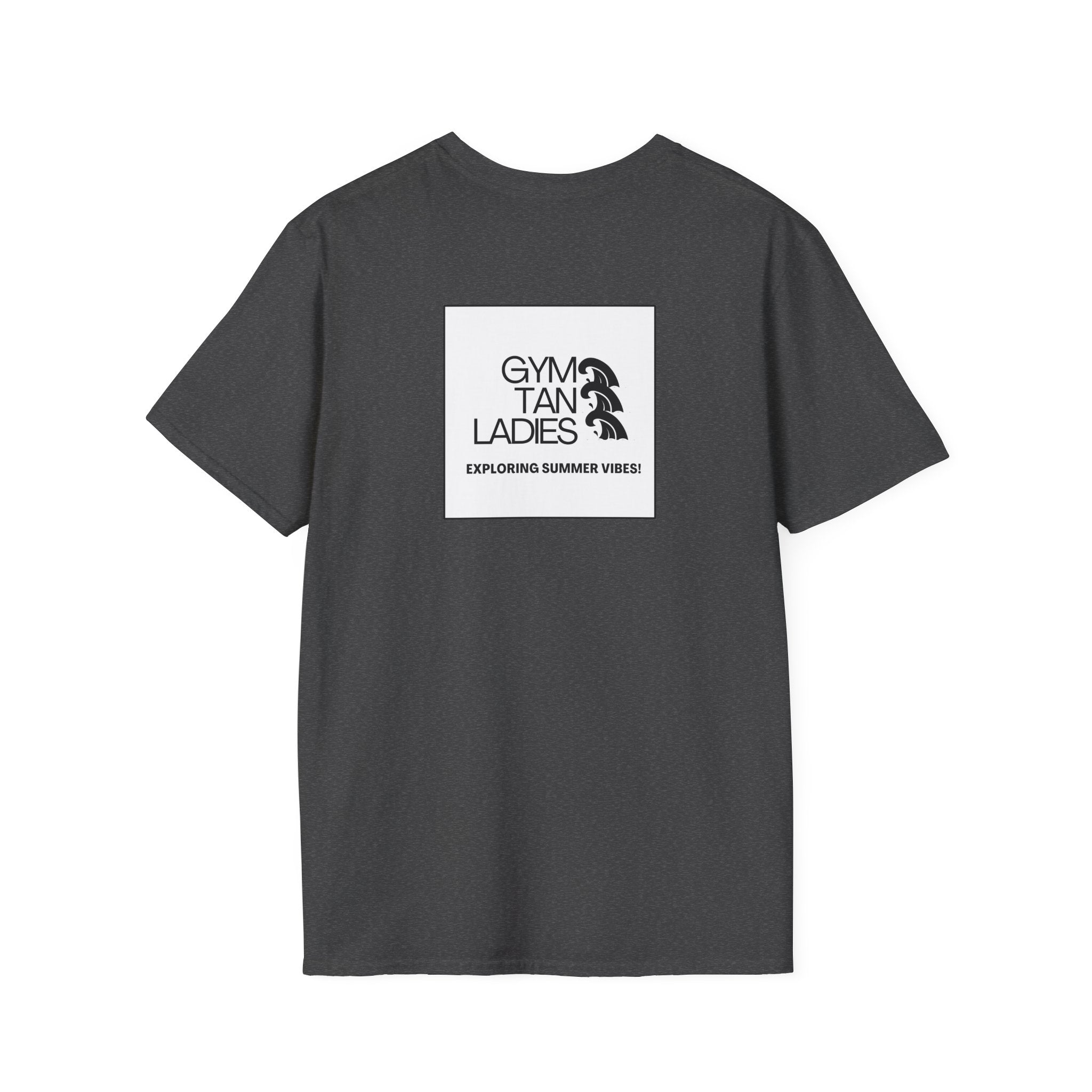 Womens Gym Tan T-Shirt Graphic Tee