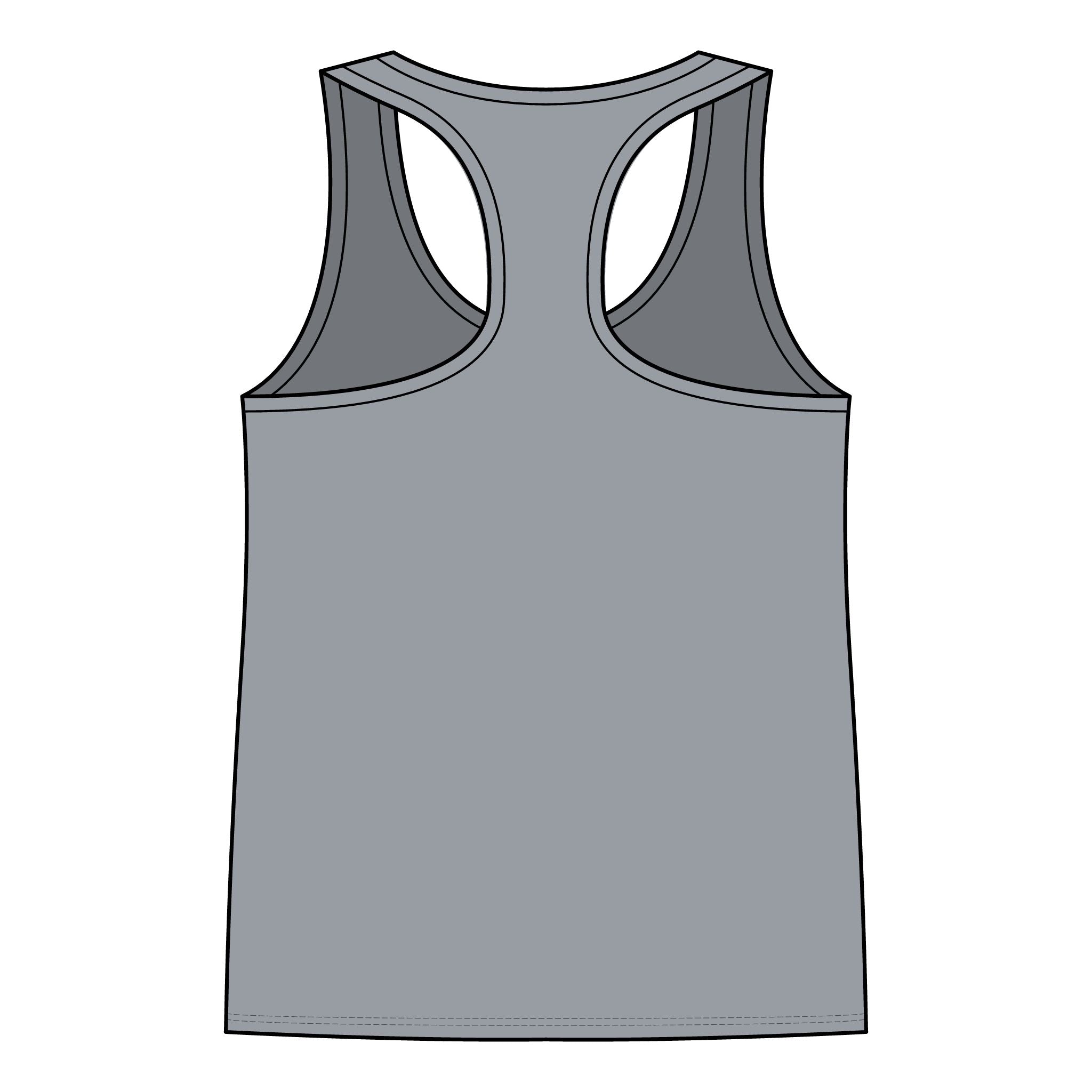 Pulse Fitness Racerback Tank Top — Women’s Workout Tank with Heartbeat Logo