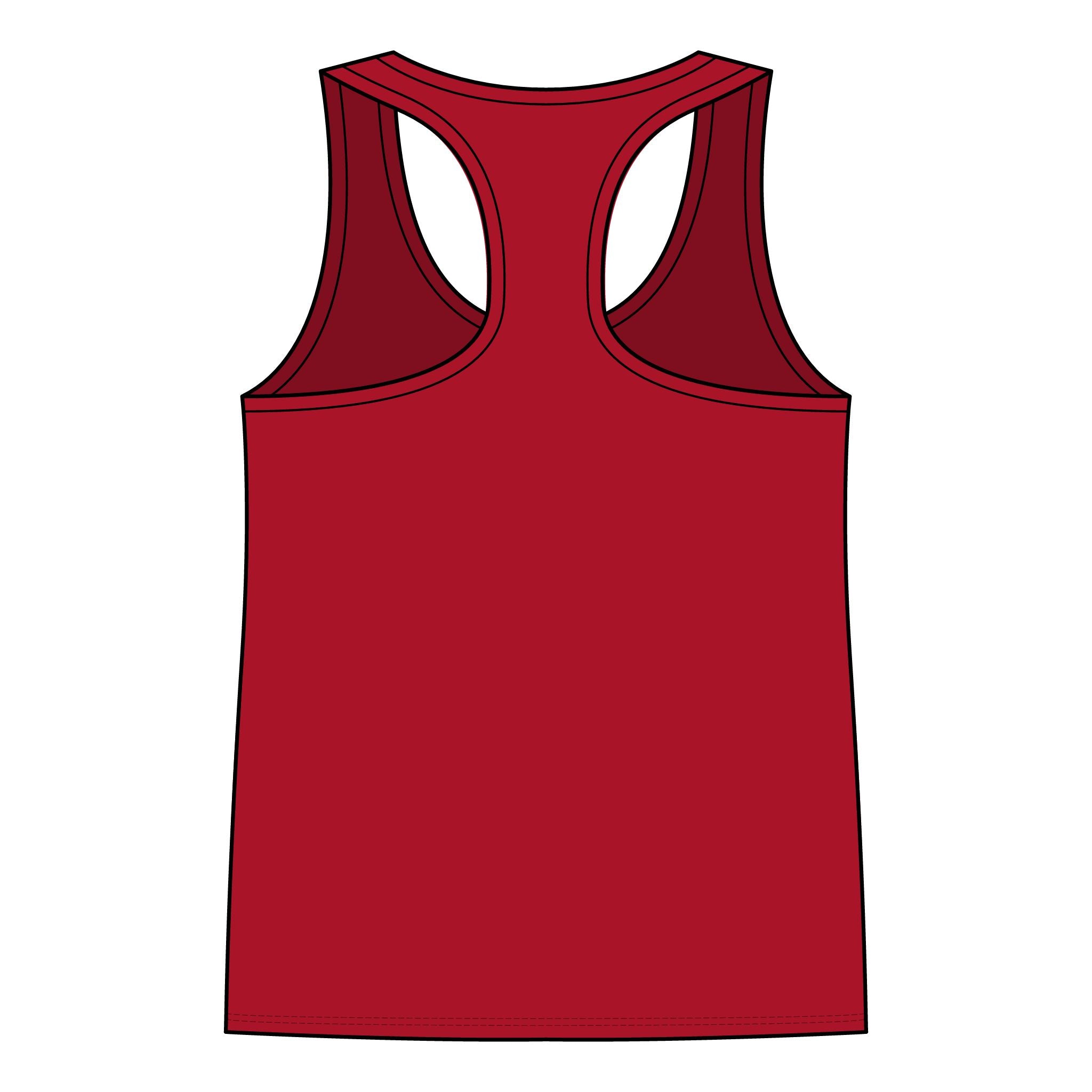 Pulse Fitness Racerback Tank Top — Women’s Workout Tank with Heartbeat Logo