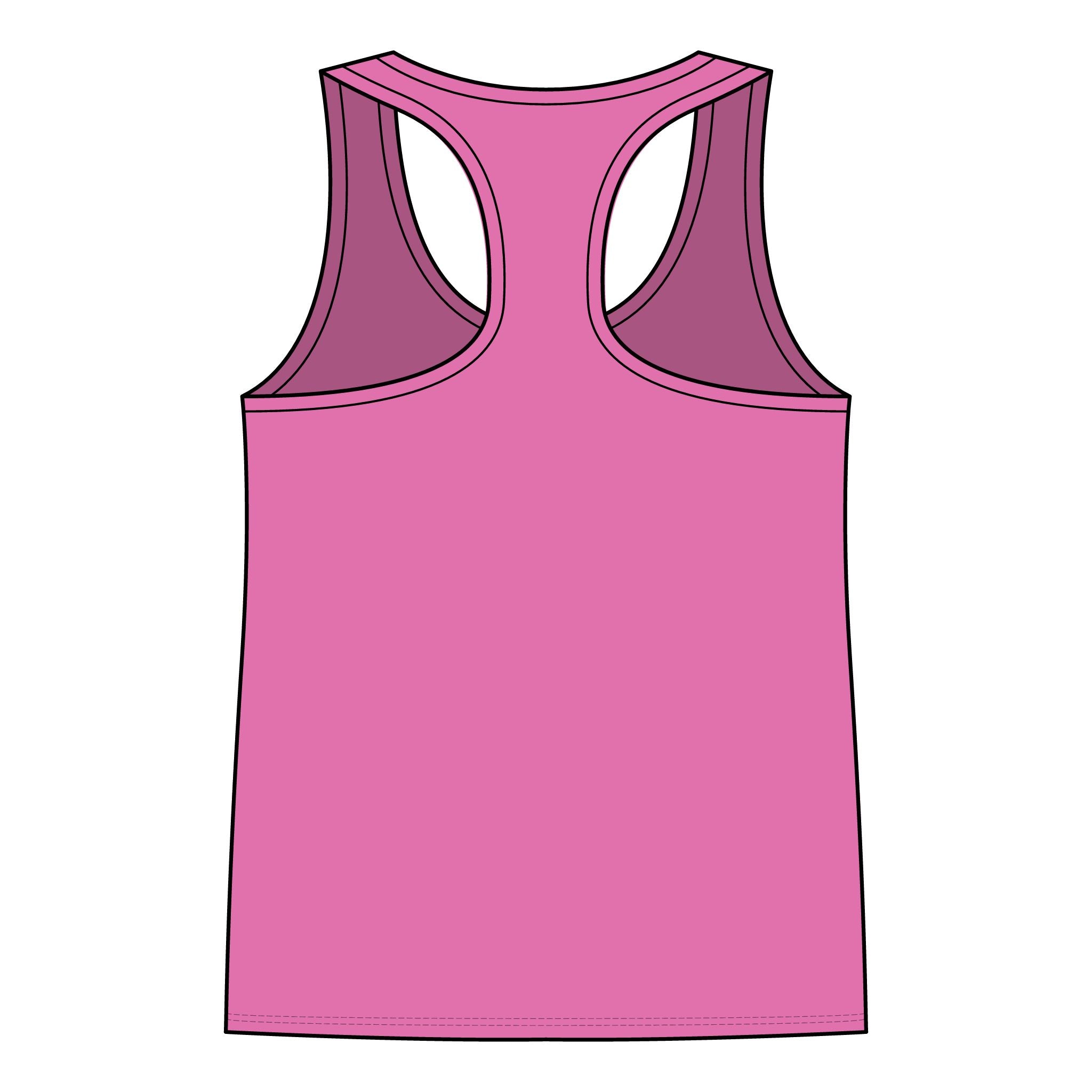 Pulse Fitness Racerback Tank Top — Women’s Workout Tank with Heartbeat Logo