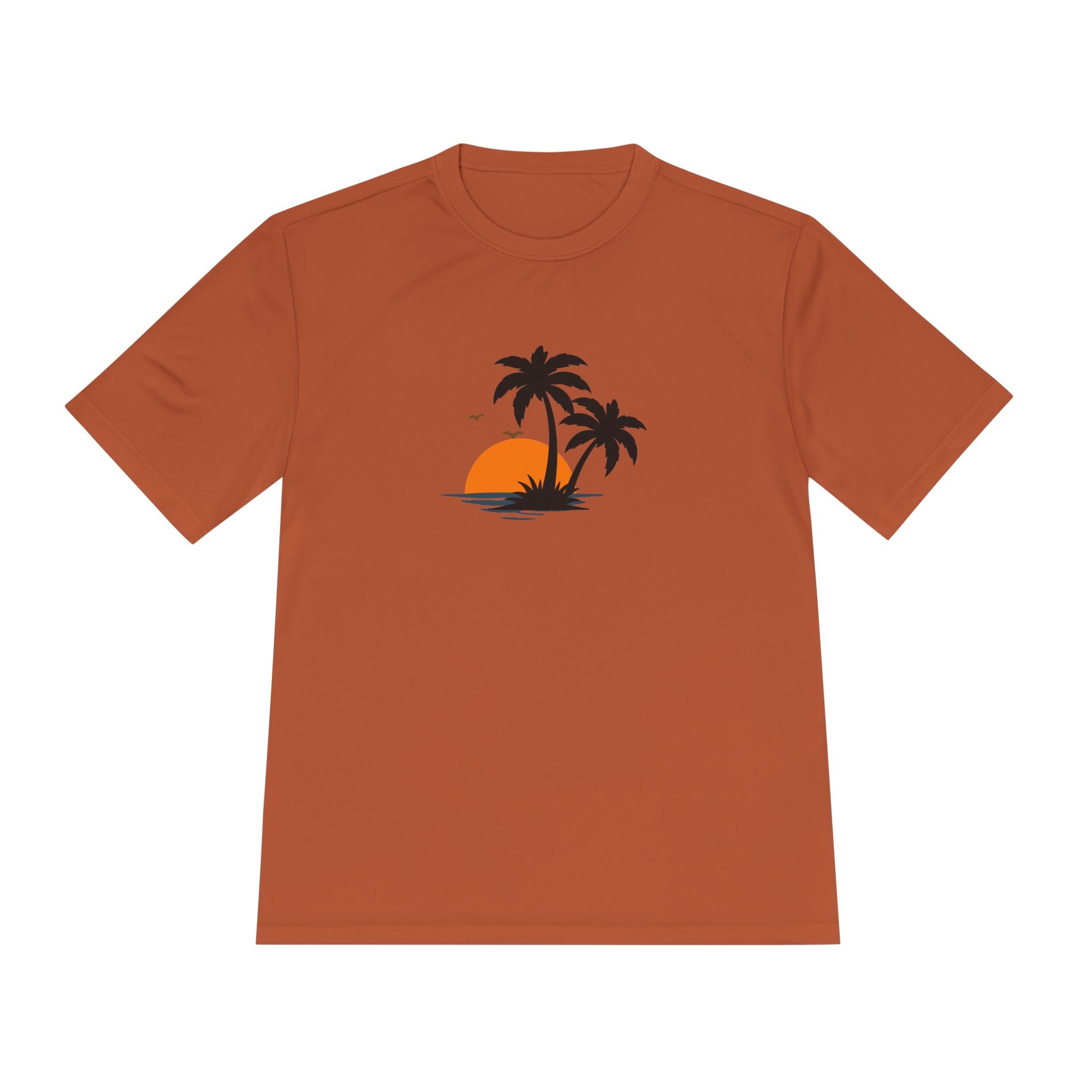 Summer Vibes Palm Tee — "Exploring Summer Vibes" Moisture-Wicking Shirt