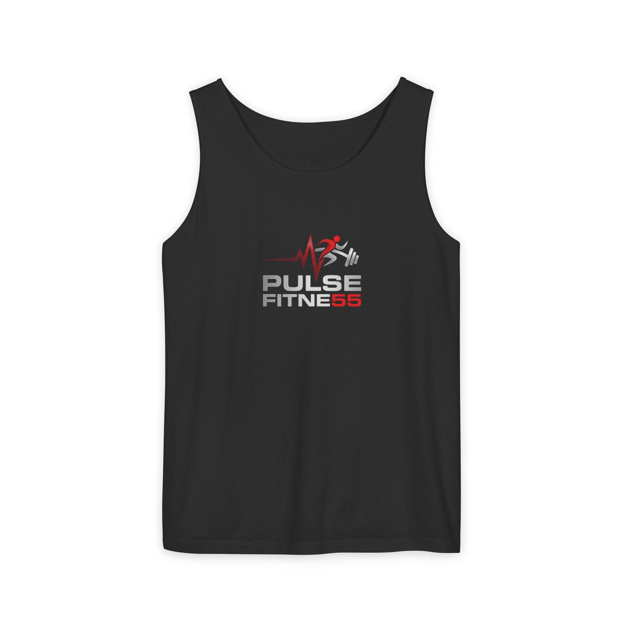 Pulse Fitness Logo Tank Top — Athletic Gym Workout Tank