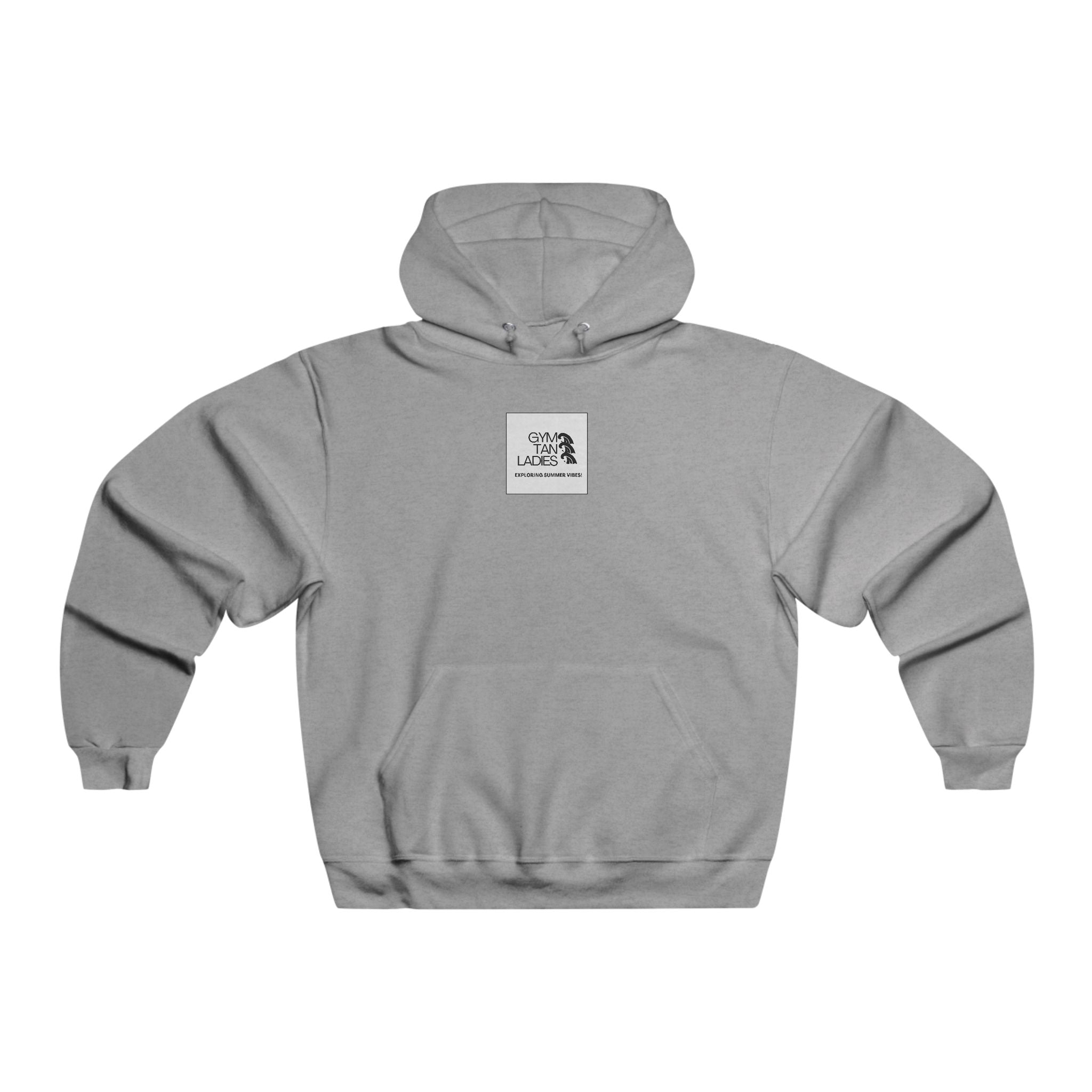 Gym Tan Ladies Hoodie — 'Exploring Summer Vibes' Logo Sweatshirt