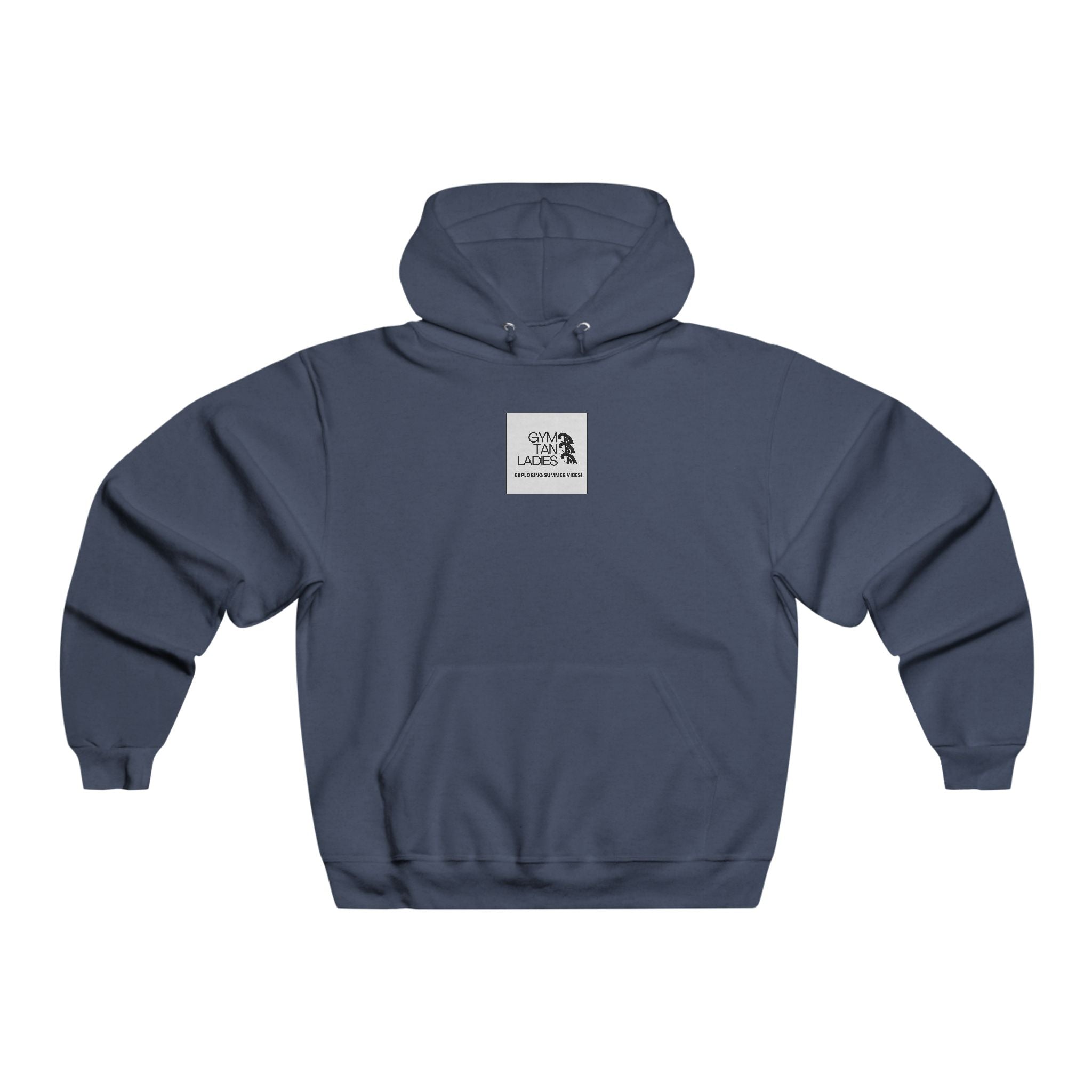 Gym Tan Ladies Hoodie — 'Exploring Summer Vibes' Logo Sweatshirt