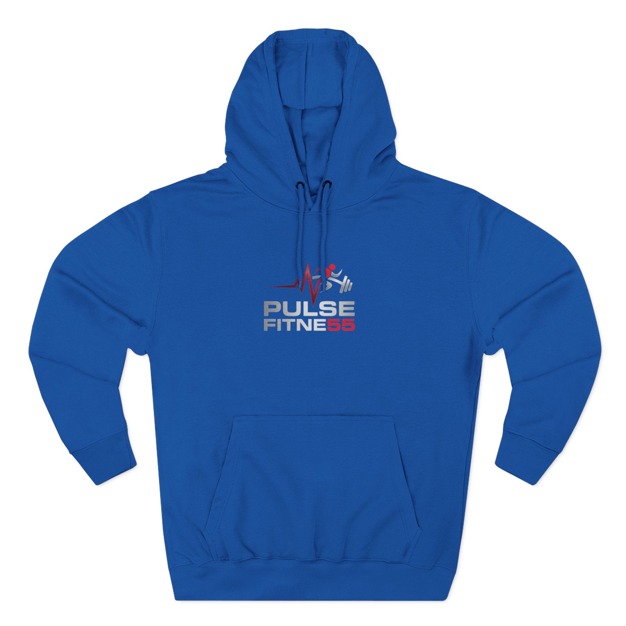 Sudadera con capucha Pulse Fitness 55 - Sudadera polar con logo de gimnasio