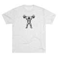 Astronaut Weightlifter Tee — Gym Star Performance Fitness Shirt