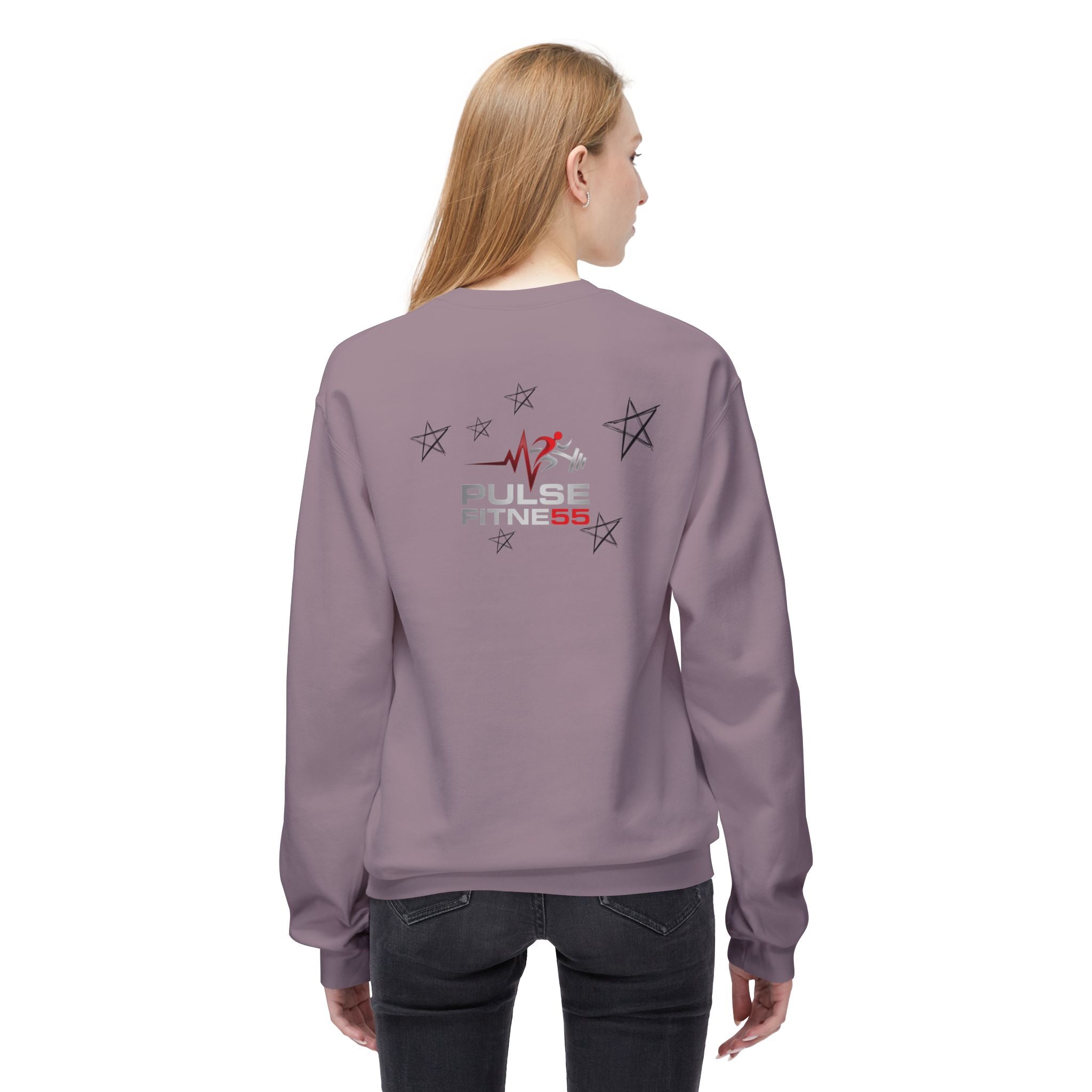 Sudadera de cuello redondo de vellón Softstyle de peso medio Performance