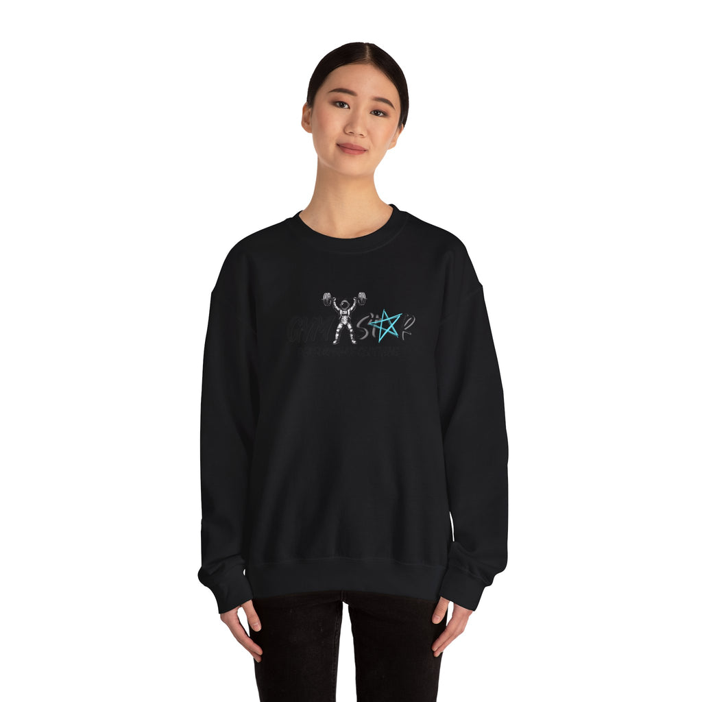 Gym Star Crewneck Sweatshirt – 'Gym Star Performance Clothing' Athletic Pullover
