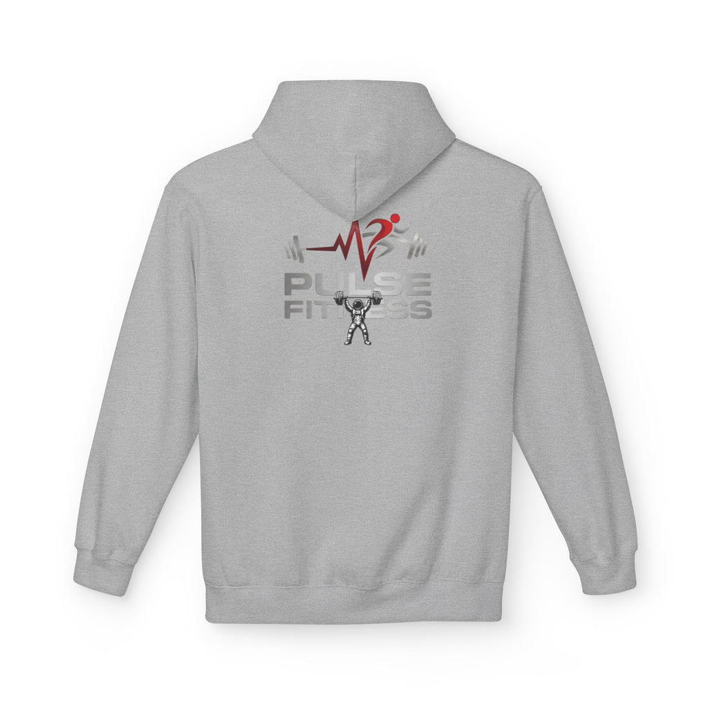 Pulse Fitness Hoodie — Weightlifting Gym Logo Sweatshirt