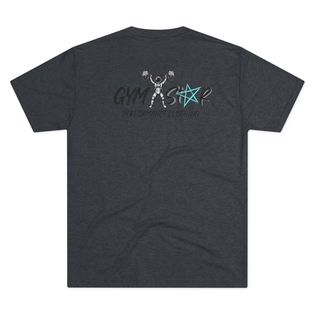 Astronaut Weightlifter Tee — Gym Star Performance Fitness Shirt