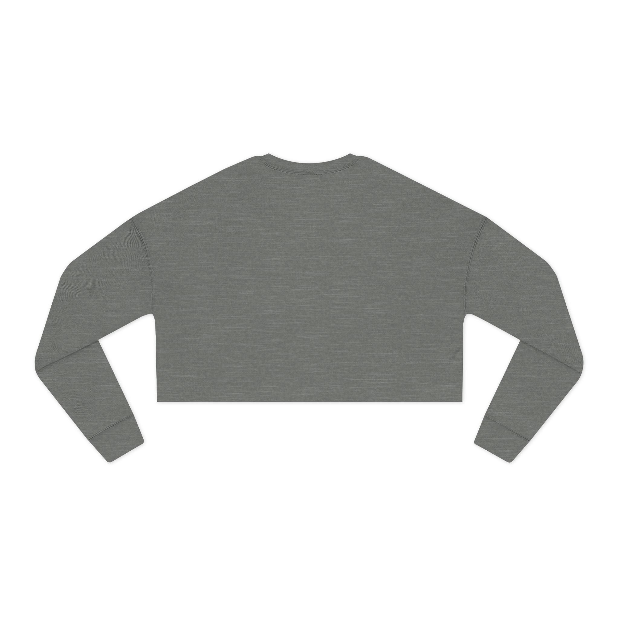 Women's (Heart Fitne55)  Cropped Sweatshirt