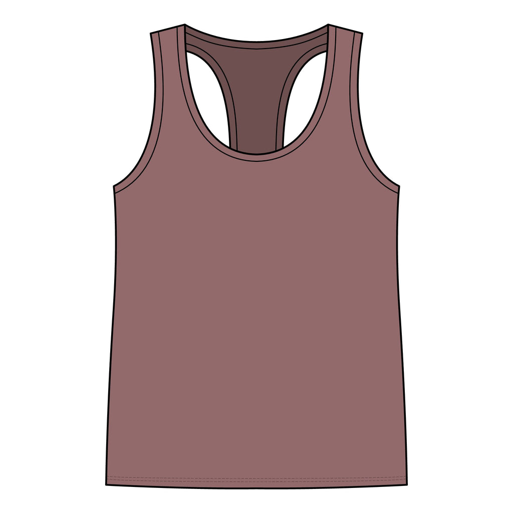 Pulse Fitness Racerback Tank Top — Women’s Workout Tank with Heartbeat Logo