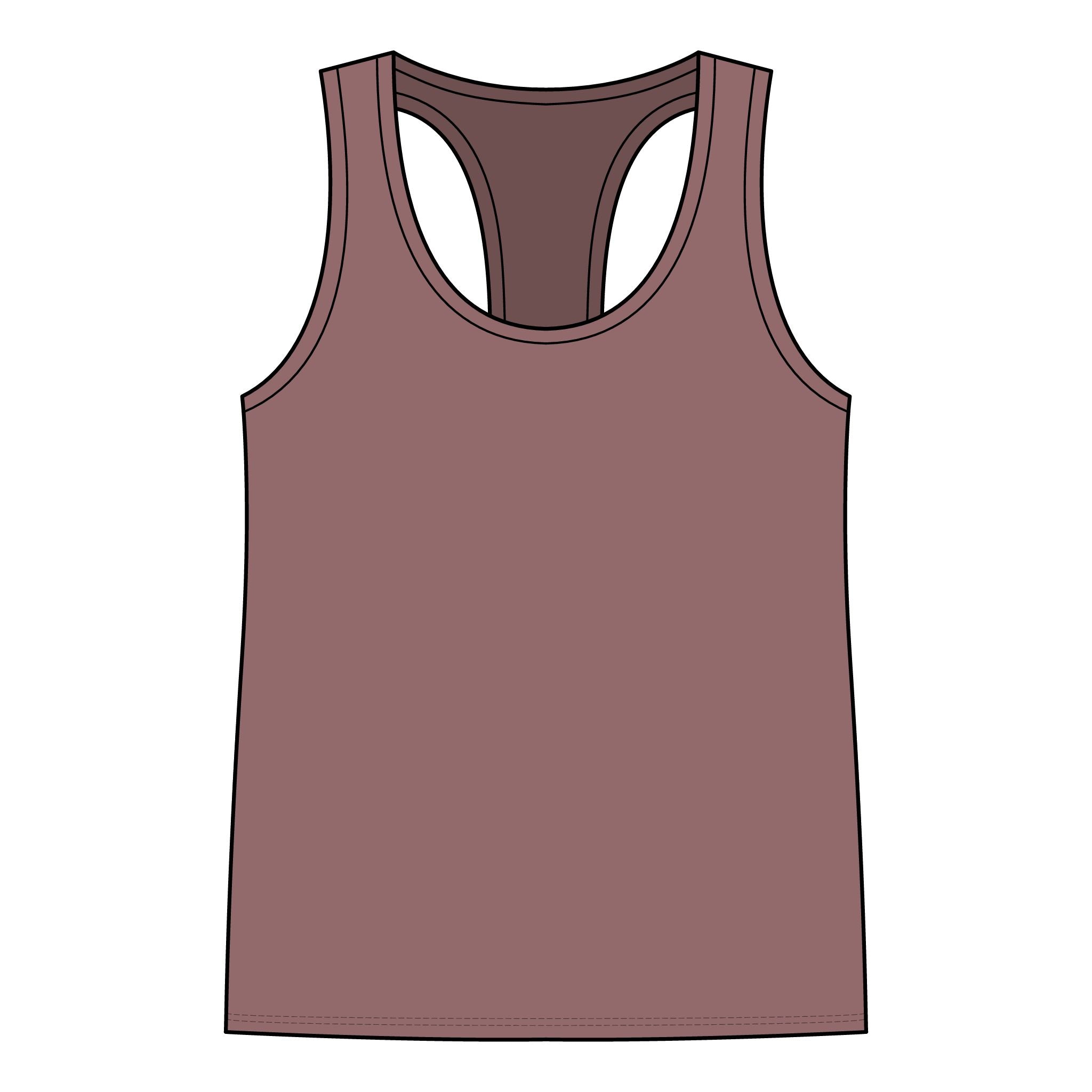 Pulse Fitness Racerback Tank Top — Women’s Workout Tank with Heartbeat Logo