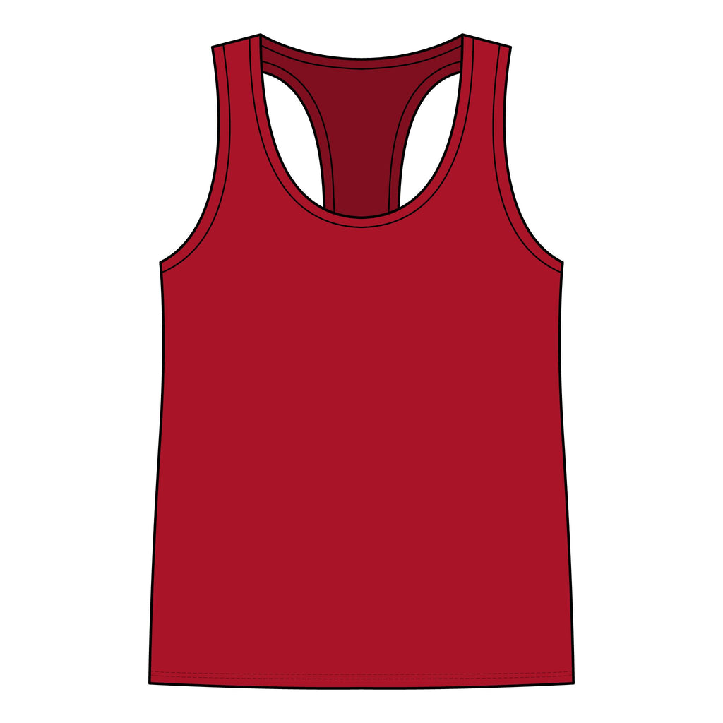Pulse Fitness Racerback Tank Top — Women’s Workout Tank with Heartbeat Logo