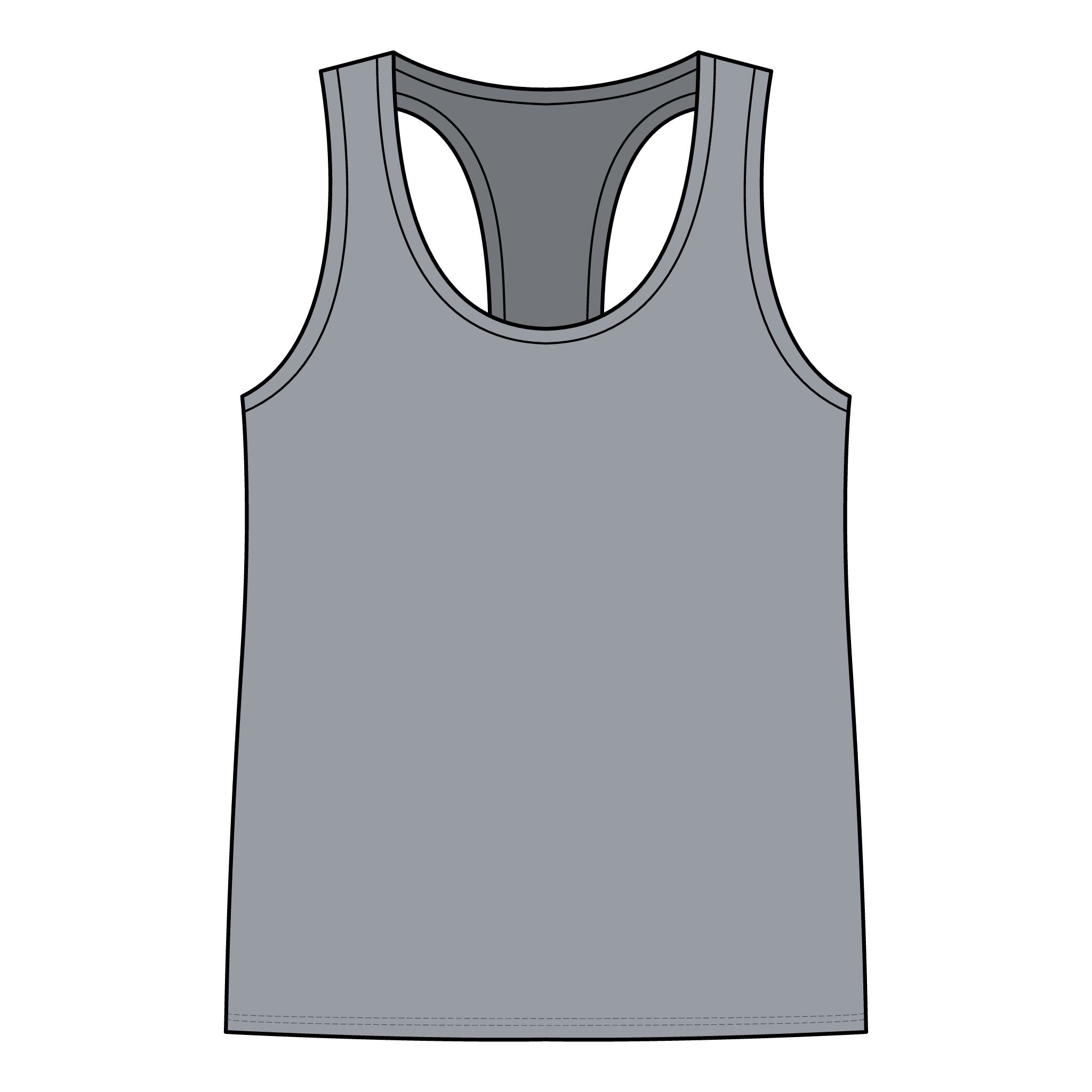 Pulse Fitness Racerback Tank Top — Women’s Workout Tank with Heartbeat Logo