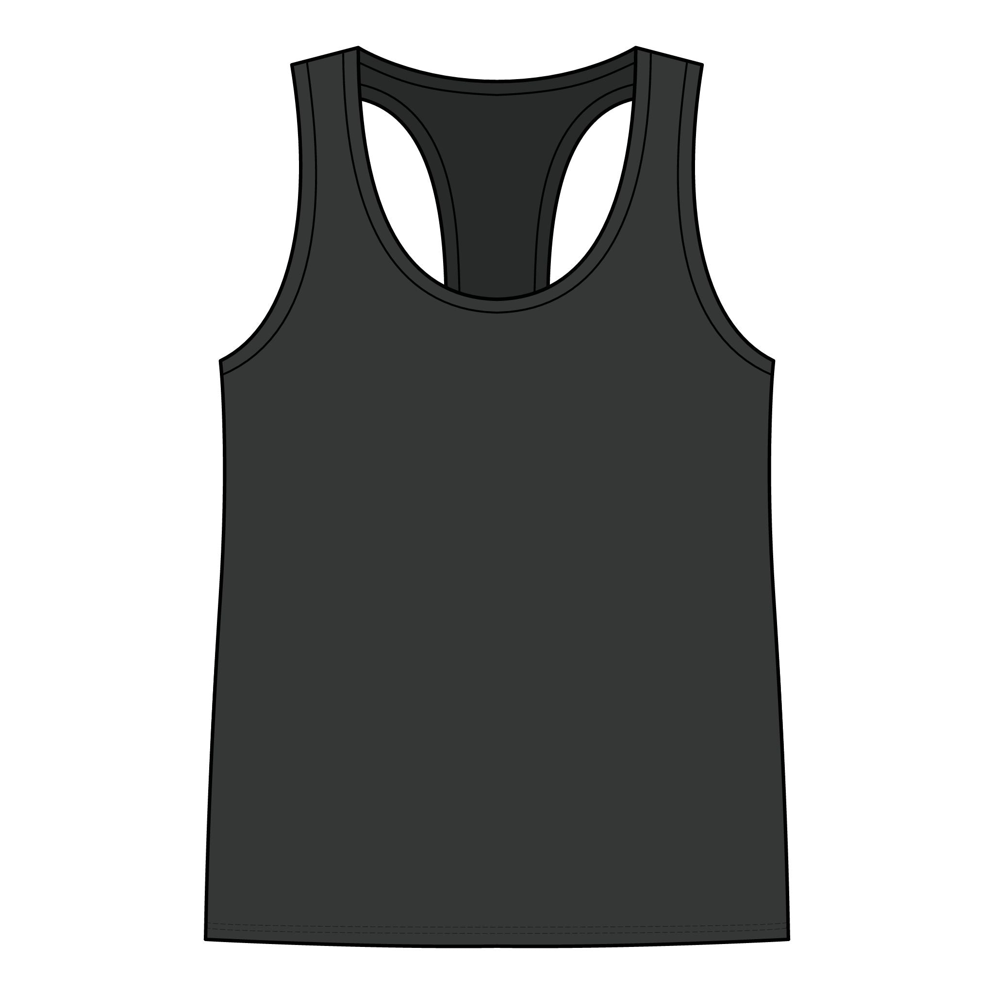 Pulse Fitness Racerback Tank Top — Women’s Workout Tank with Heartbeat Logo