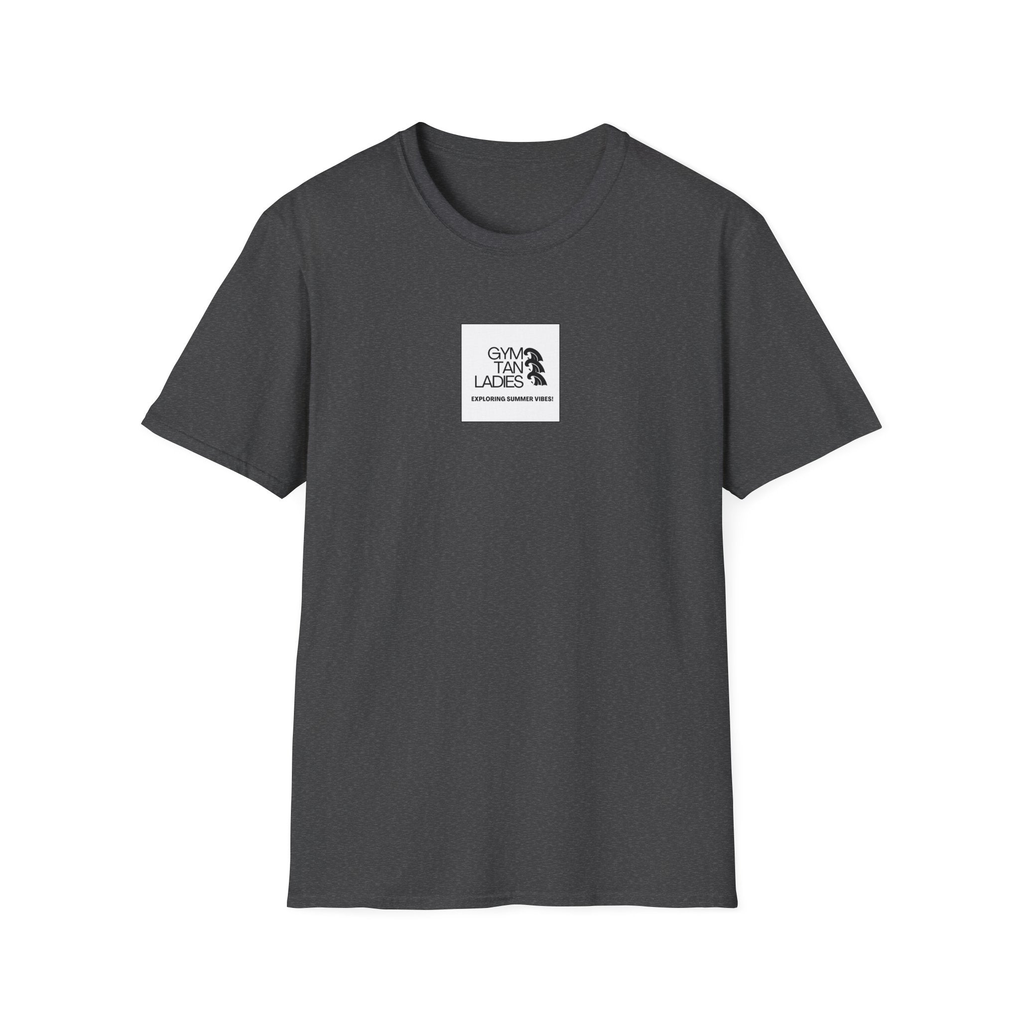 Womens Gym Tan T-Shirt Graphic Tee
