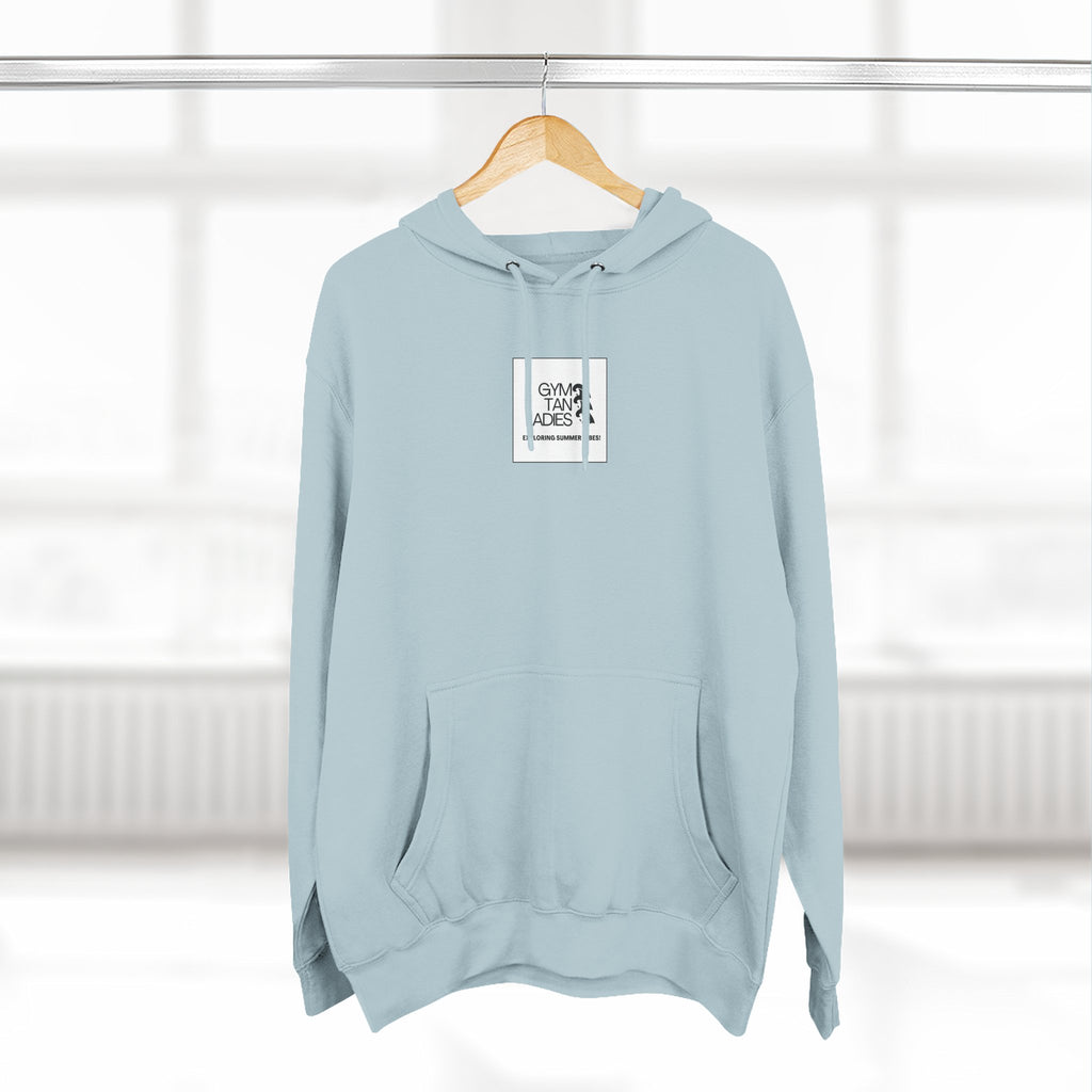 Gym Tan Ladies Hoodie — 'Exploring Summer Vibes' Graphic Pullover