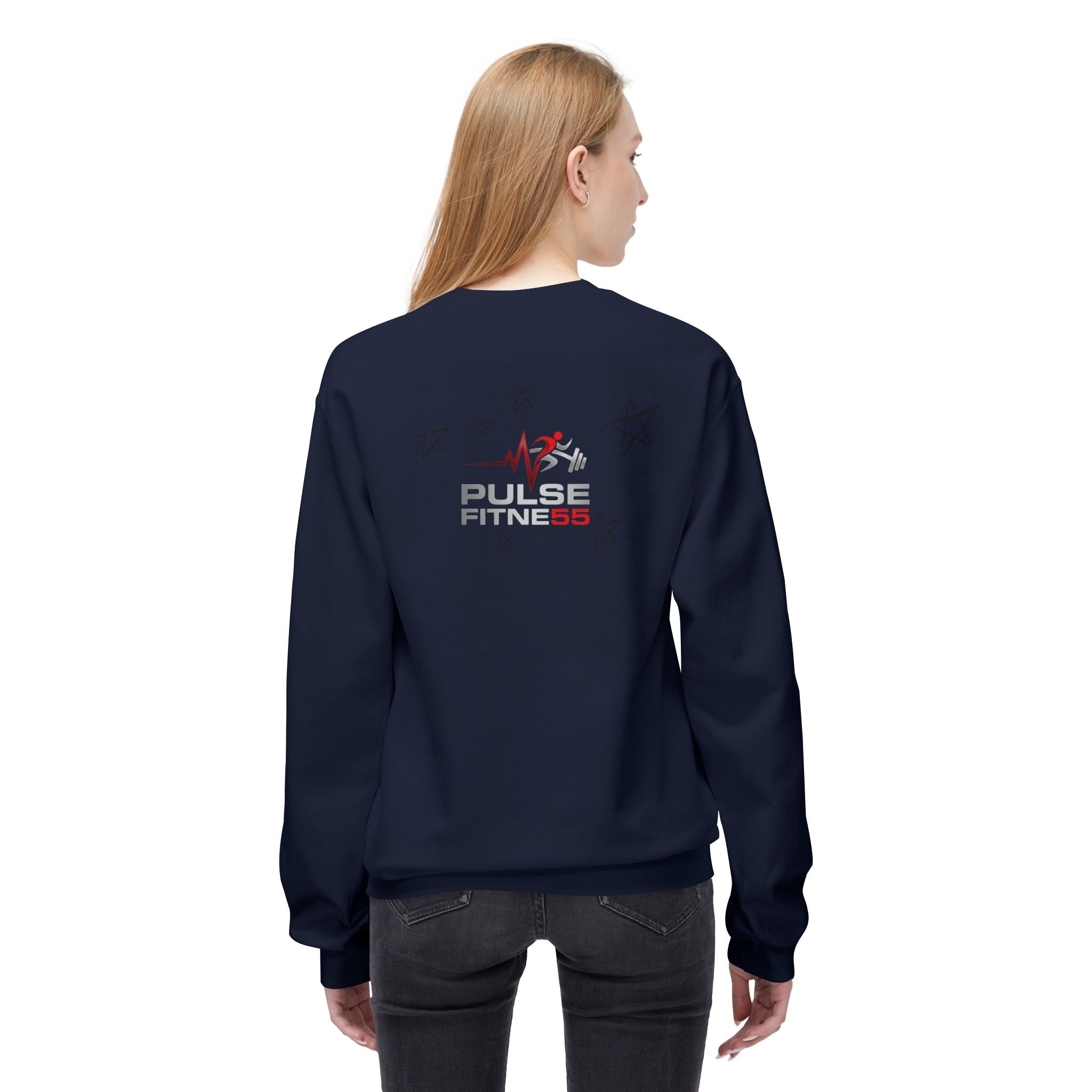 Sudadera de cuello redondo de vellón Softstyle de peso medio Performance