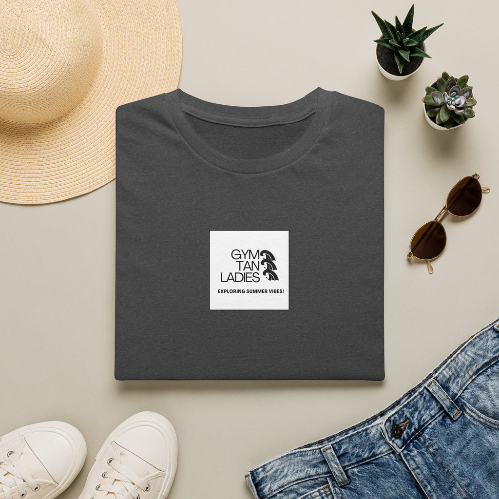 Womens Gym Tan T-Shirt Graphic Tee