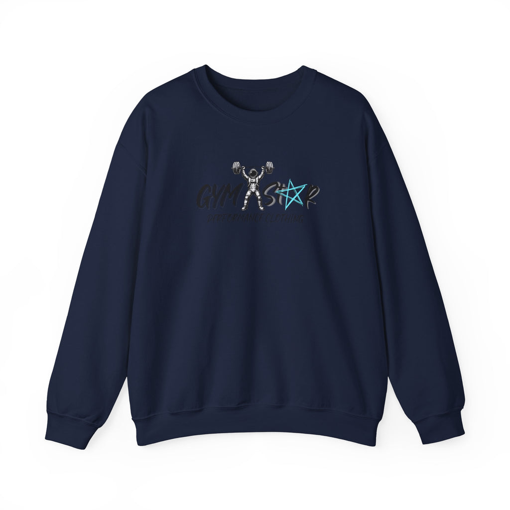 Gym Star Crewneck Sweatshirt – 'Gym Star Performance Clothing' Athletic Pullover