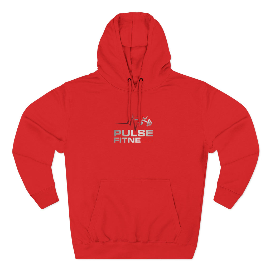 Sudadera con capucha Pulse Fitness 55 - Sudadera polar con logo de gimnasio