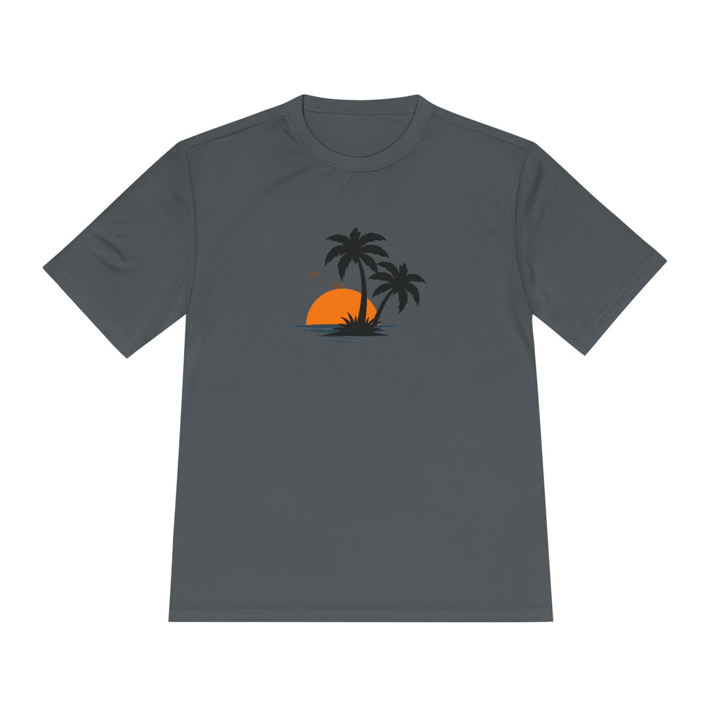 Summer Vibes Palm Tee — "Exploring Summer Vibes" Moisture-Wicking Shirt