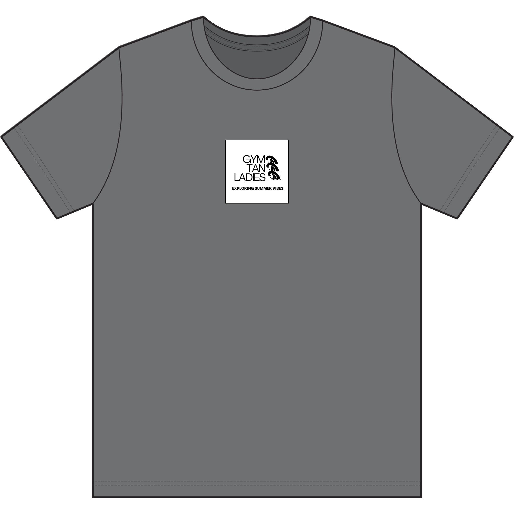 Camo Tee — Gym Tan Logo Cotton T-Shirt
