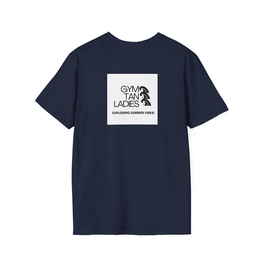 Womens Gym Tan T-Shirt Graphic Tee