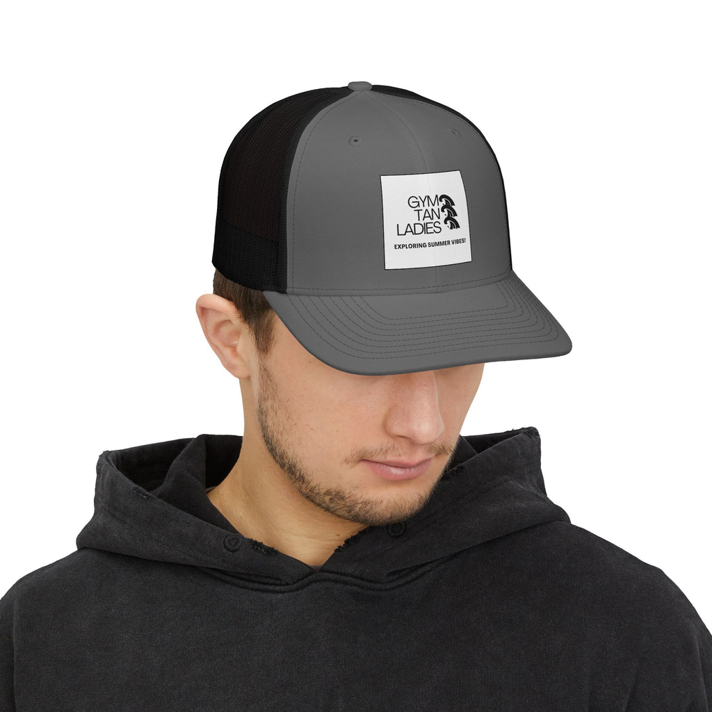 Gym Tan Snapback Trucker Hat Cap