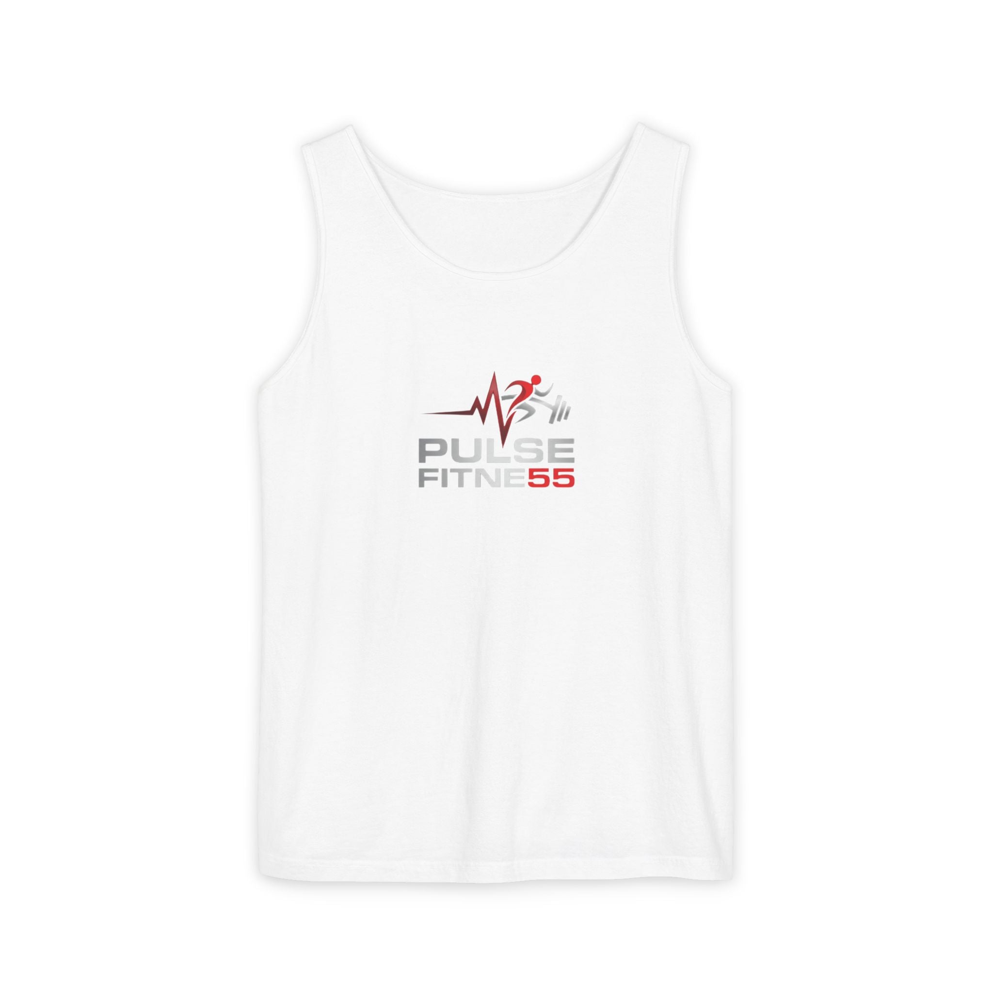 Pulse Fitness Logo Tank Top — Athletic Gym Workout Tank